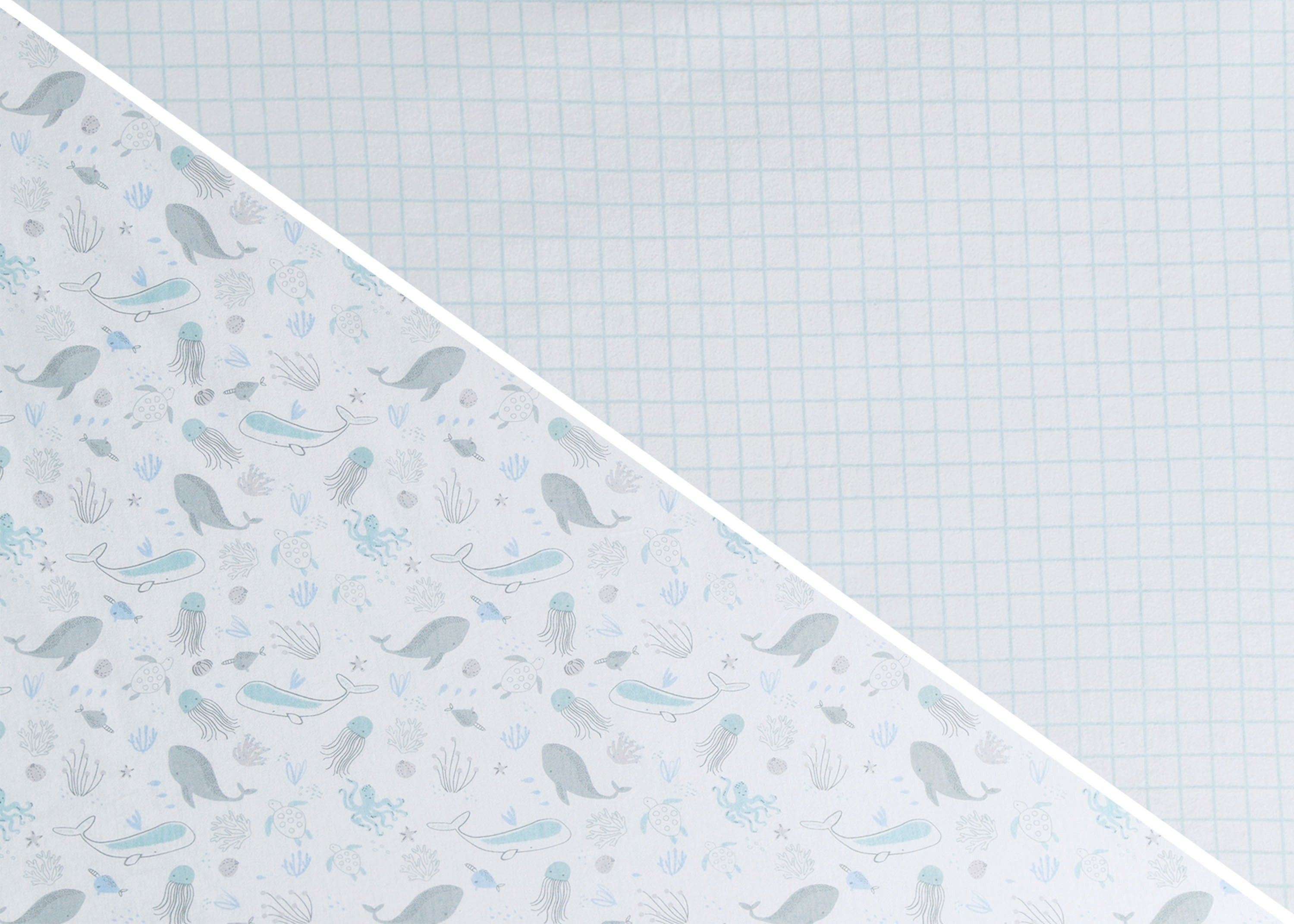 100% Organic Jersey Cotton Baby Receiving Blankets - Soft & Breathable Newborn Swaddle Blankets (2 Pack) - Perfect for Swaddling, Nursing & Stroller Use