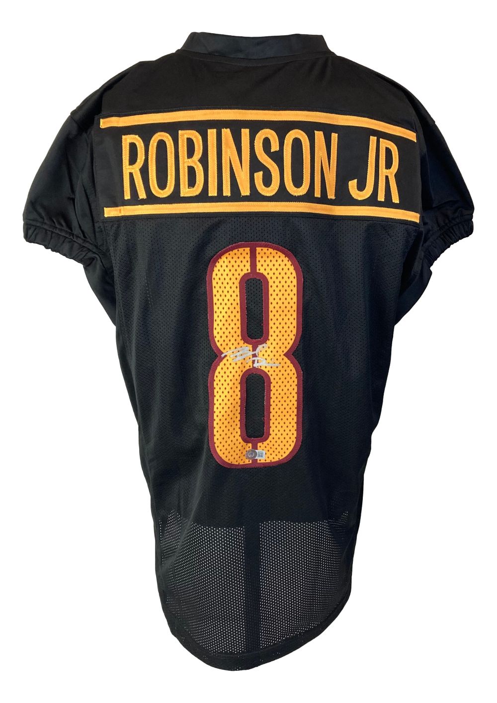 Brian Robinson Jr Washington Commanders Signed Black Alternate Football Jersey - Authentic NFL Collectible for Fans & Memorabilia Enthusiasts - Perfect for Display, Gifting, and Game Day Support
