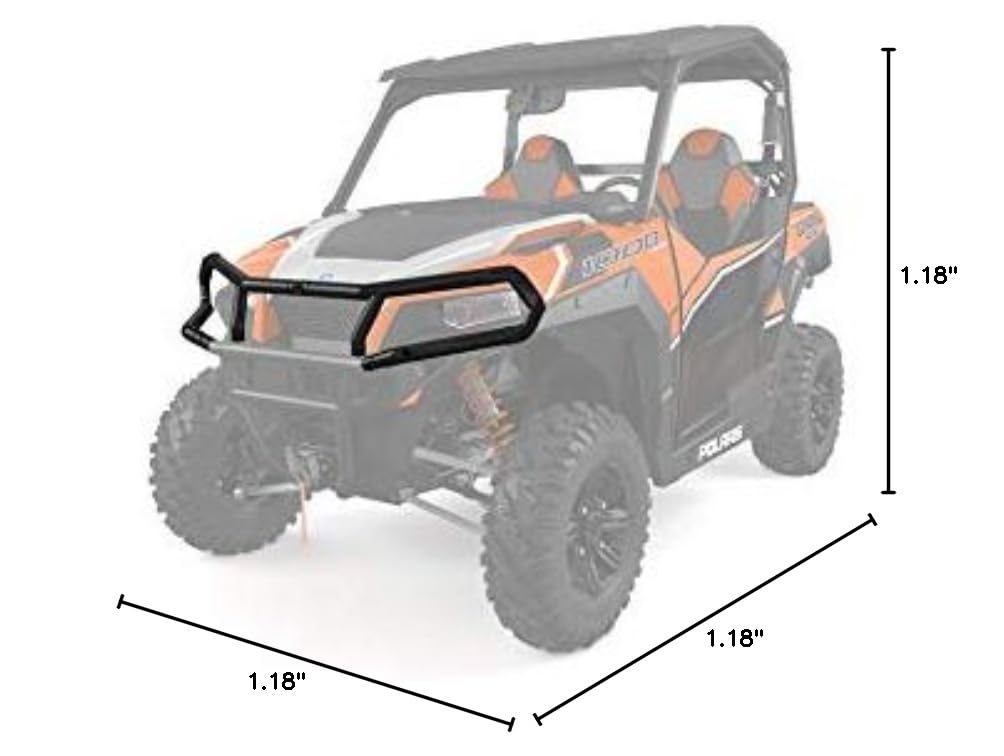 Polaris Off-Road Front Sport Bumper for ATV & UTV - Heavy-Duty Protection for Trail Riding & Off-Road Adventures