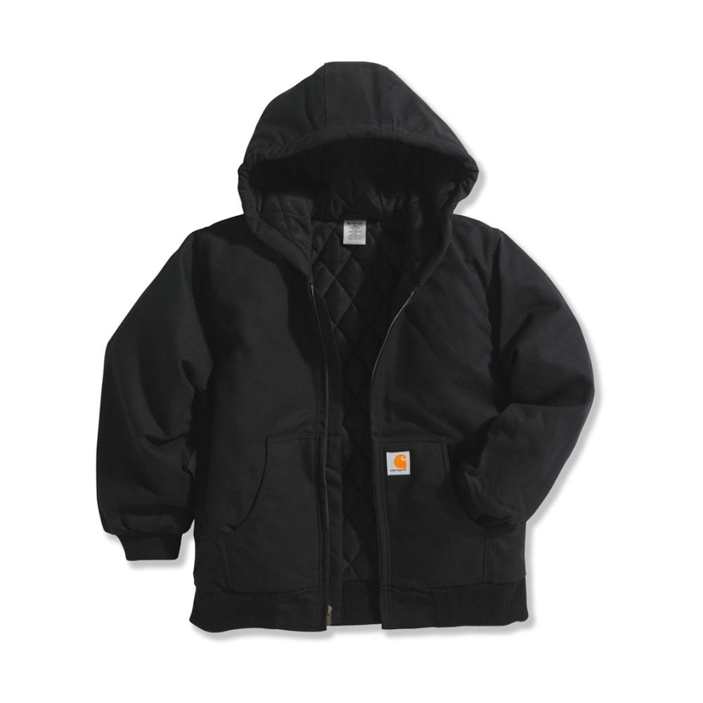 Carhartt Boys' Active Jacket - Quilt Lined Coat for Kids | Warm Winter Outerwear for Outdoor Play & School Activities