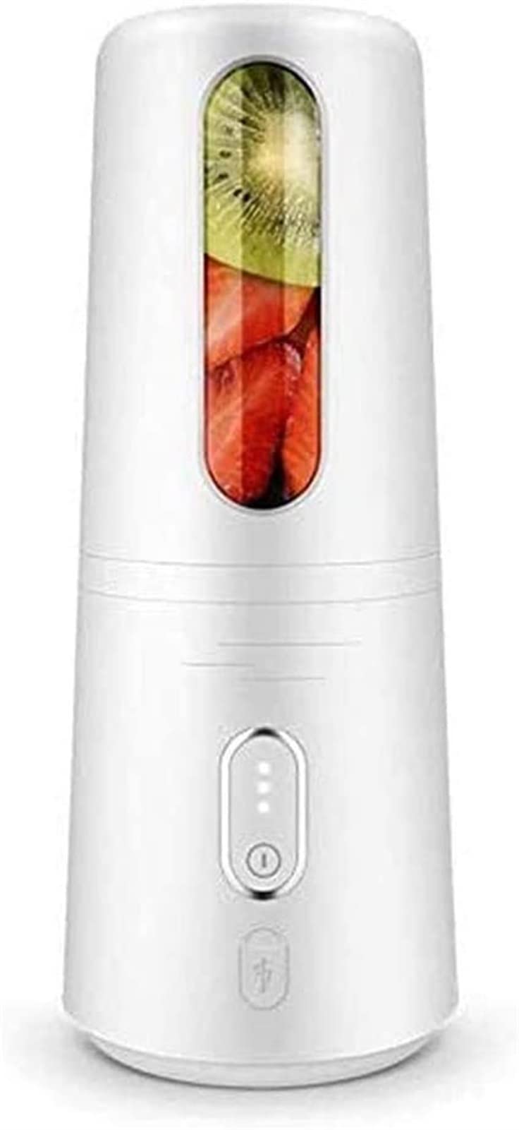 Portable USB Rechargeable Electric Blender & Juicer Cup - Personal Smoothie Maker for Fruits, Vegetables & Shakes - Perfect for Travel, Gym & Office (2-Pack, Color A)