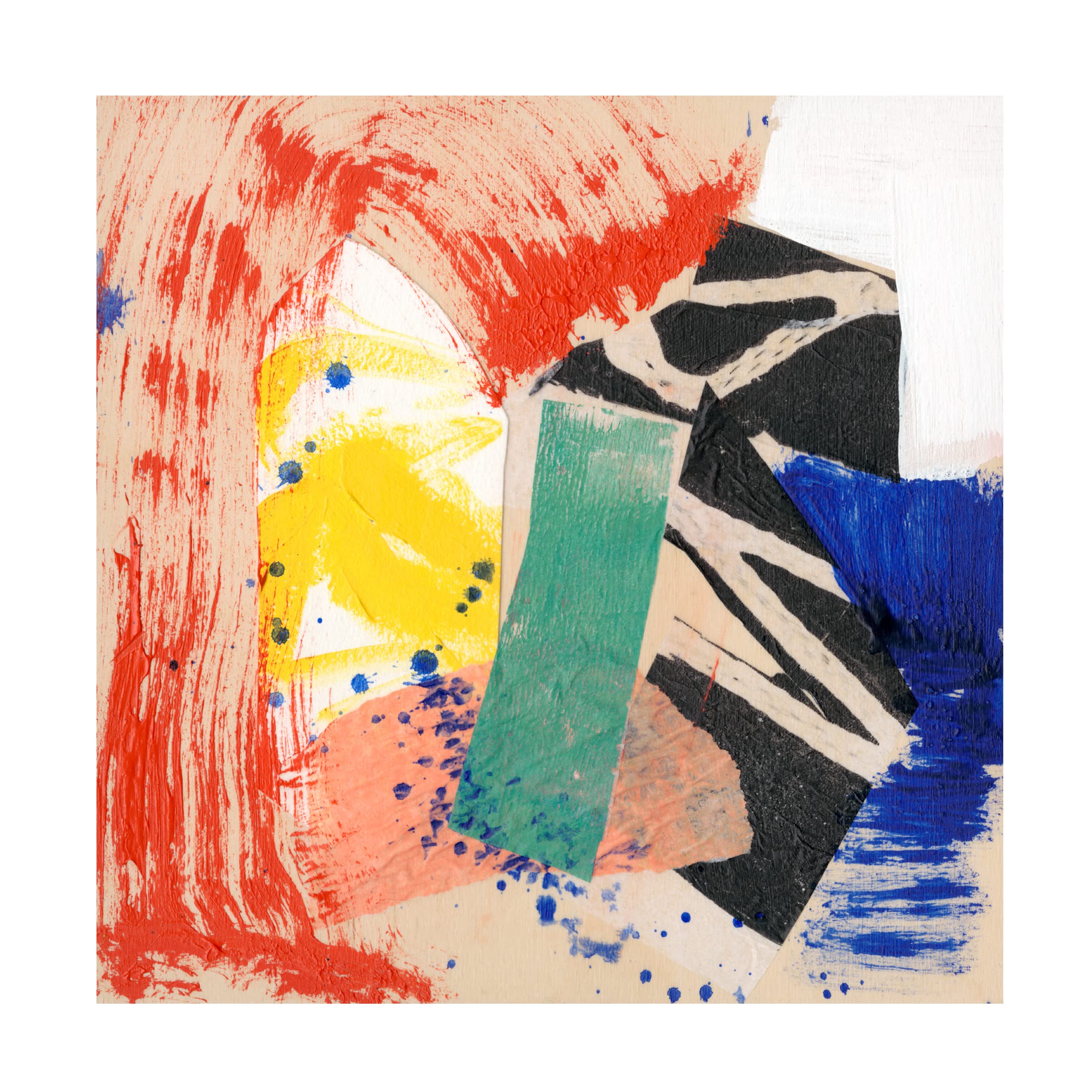 Jennifer Goldberger 'Primary Motion I' Canvas Art Print - Modern Abstract Wall Decor for Living Room, Bedroom & Office | Trademark Fine Art Collection