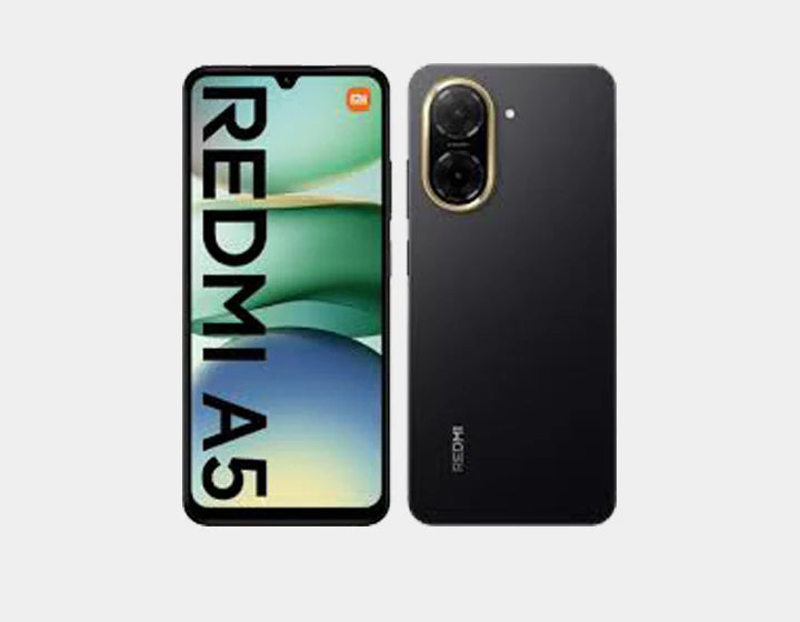 Xiaomi Redmi A5 4G Smartphone - 64GB ROM 3GB RAM - Dual SIM GSM Unlocked (Black) - Perfect for Travel, Work & Daily Use