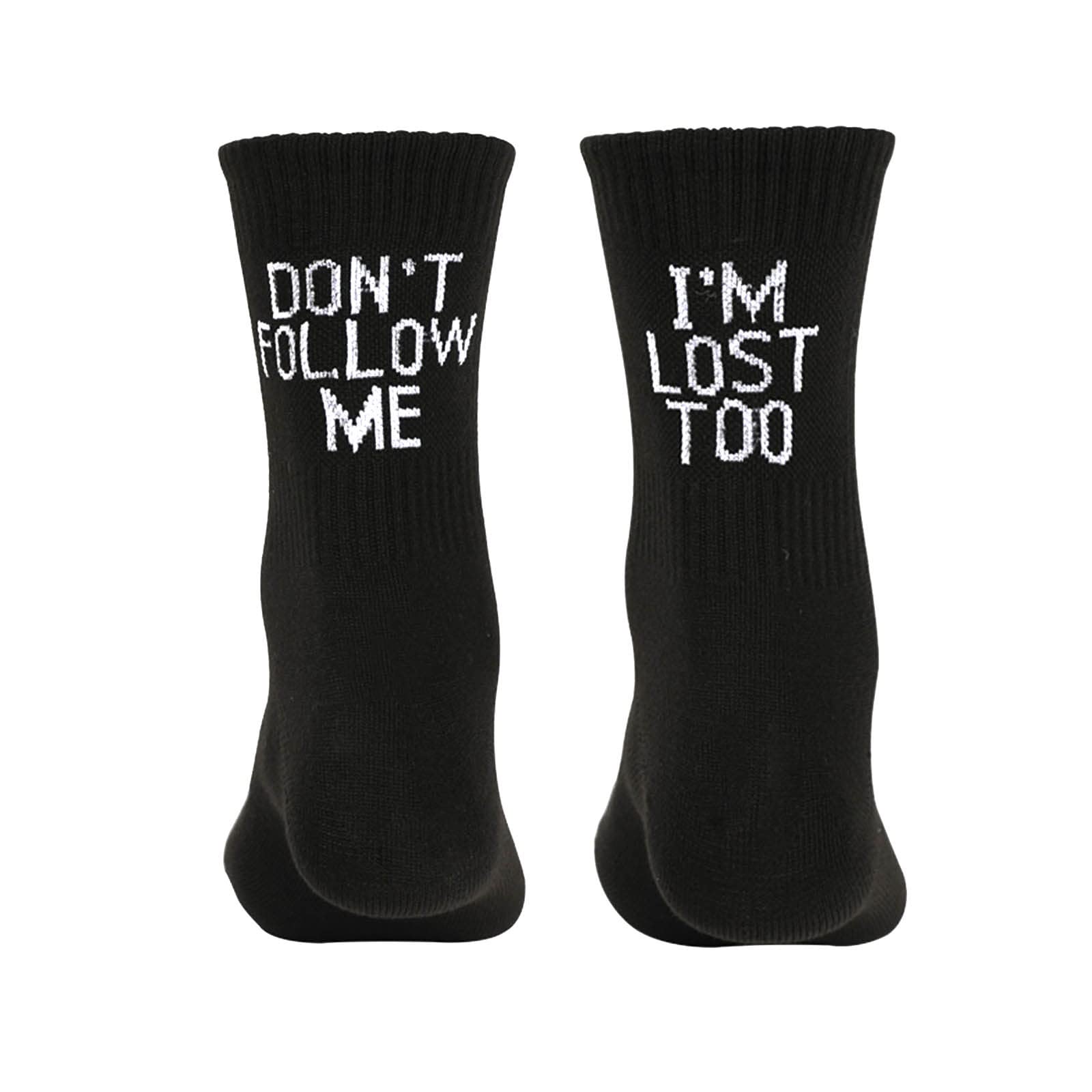 Fun Cotton Printed Compression Socks for Women - Gym & Travel