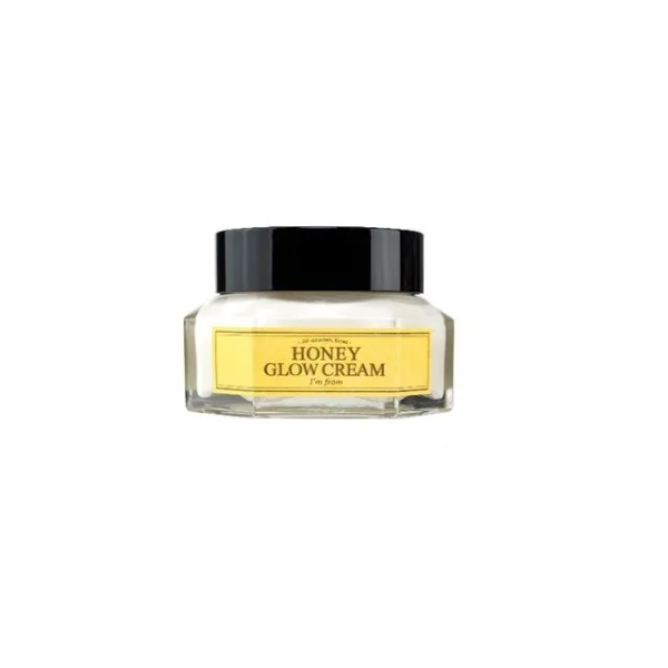 I'm From Honey Glow Cream - Hydrating Moisturizer for Dry Skin, Natural Korean Skincare with Propolis Extract - Perfect for Night Routine & Daily Hydration