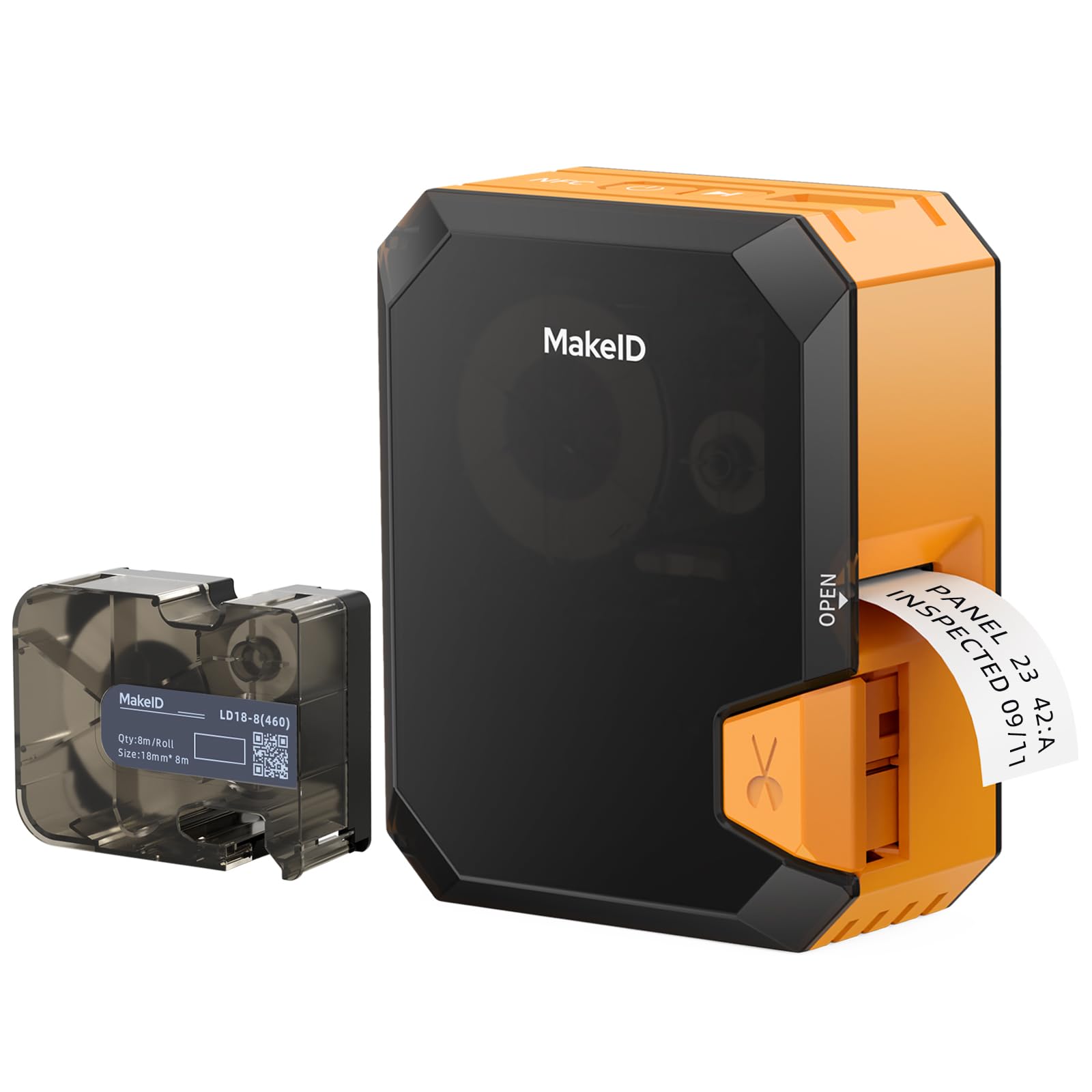Makeid P31 Industrial Label Maker - Heavy-Duty Labeling Machine with 0.71