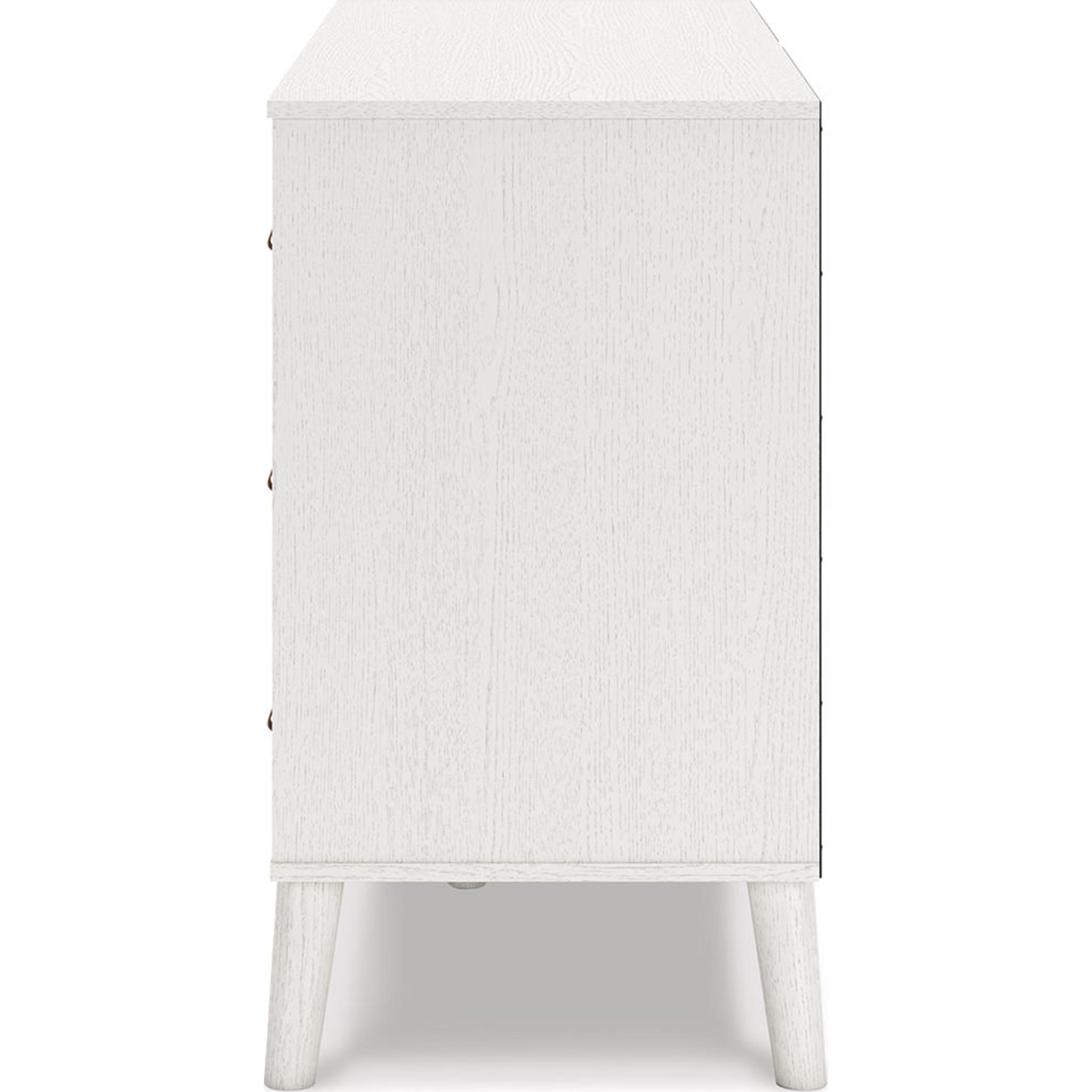 Aprilyn White Dresser - Modern 6-Drawer Chest for Bedroom & Nursery Storage | Stylish & Functional Furniture for Home Organization