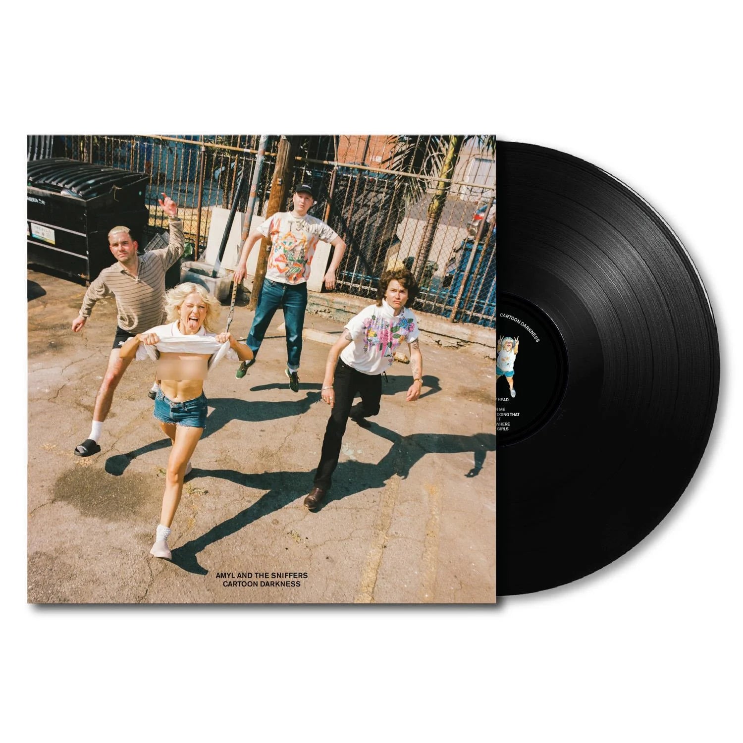 Amyl and the Sniffers Cartoon Darkness Vinyl LP Record - Punk Rock Music Album for Collectors & Music Lovers, Perfect for Home Listening & Gifts