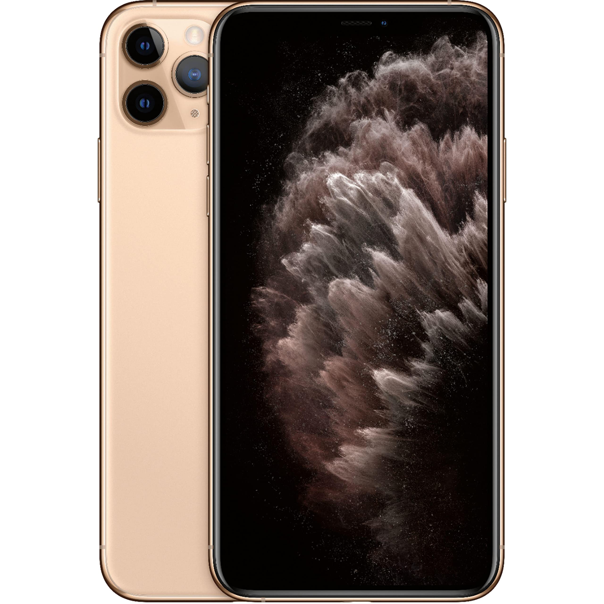 Apple iPhone 11 Pro Max 64GB Gold - Refurbished Premium Smartphone for Photography, Gaming & Business Use