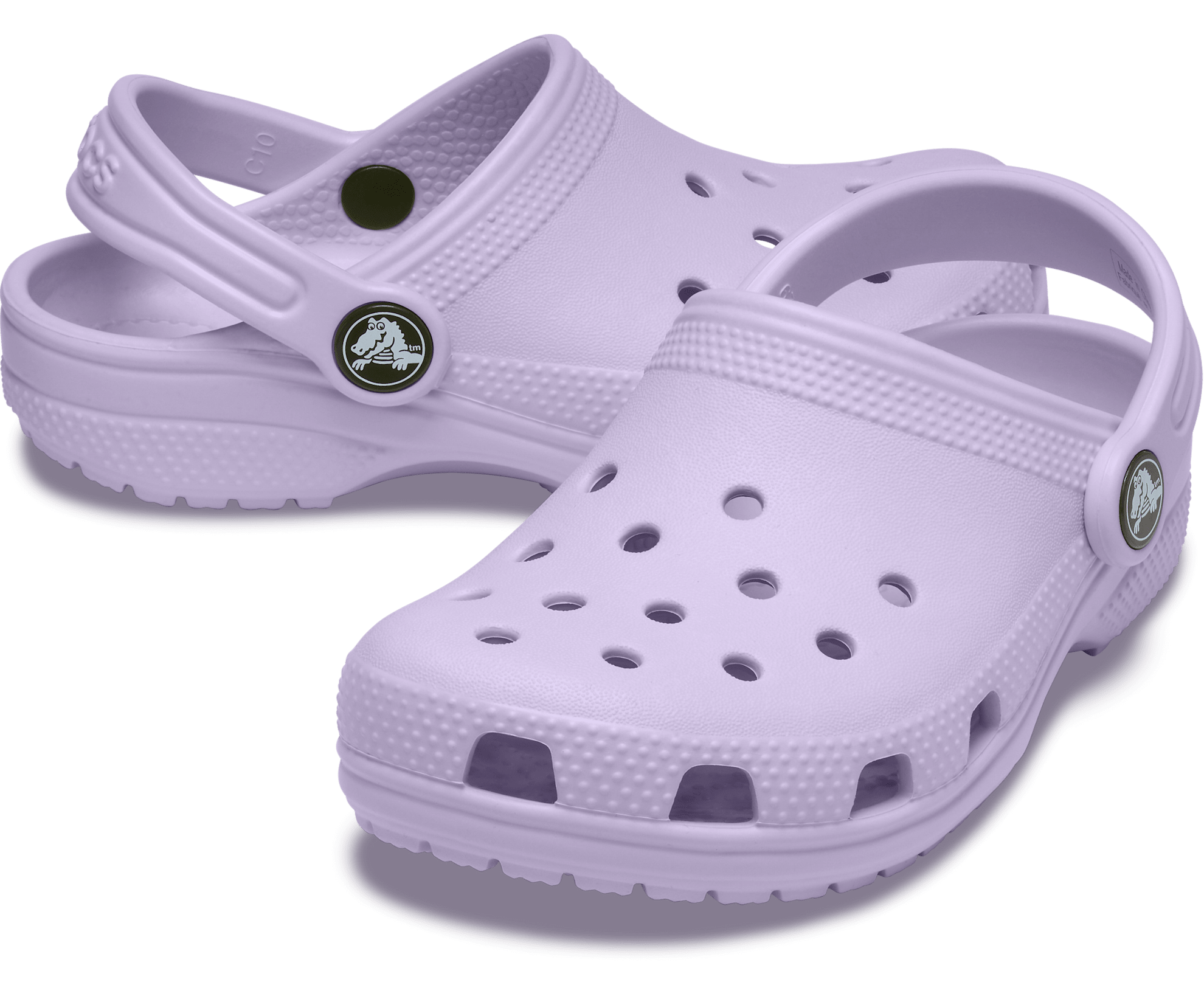 Crocs Kids Classic Clogs | Mystic Purple | Lightweight & Comfortable Water Shoes for Boys & Girls | Perfect for Beach, Pool & Outdoor Play