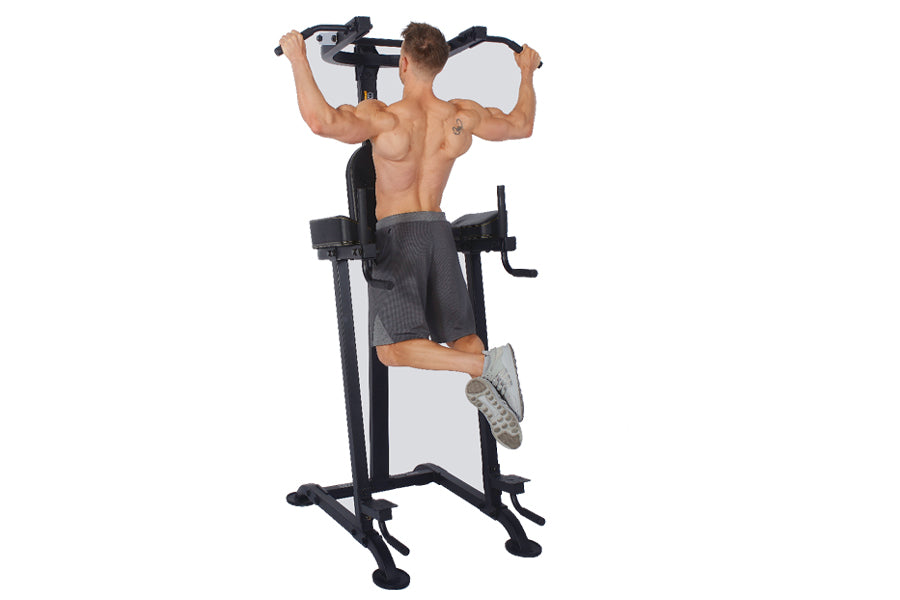 Powertec Basic Trainer & VKR Power Tower - Home Gym Equipment for Pull-Ups, Dips & Core Workouts | Perfect for Home Fitness & Strength Training (Summer Sale)