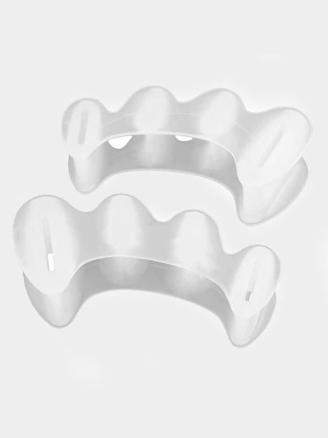 Correct Toes Alignment Toe Spacers - Natural Foot Pain Relief & Bunion Corrector for Barefoot Shoes, Yoga & Running - Improve Posture & Comfort