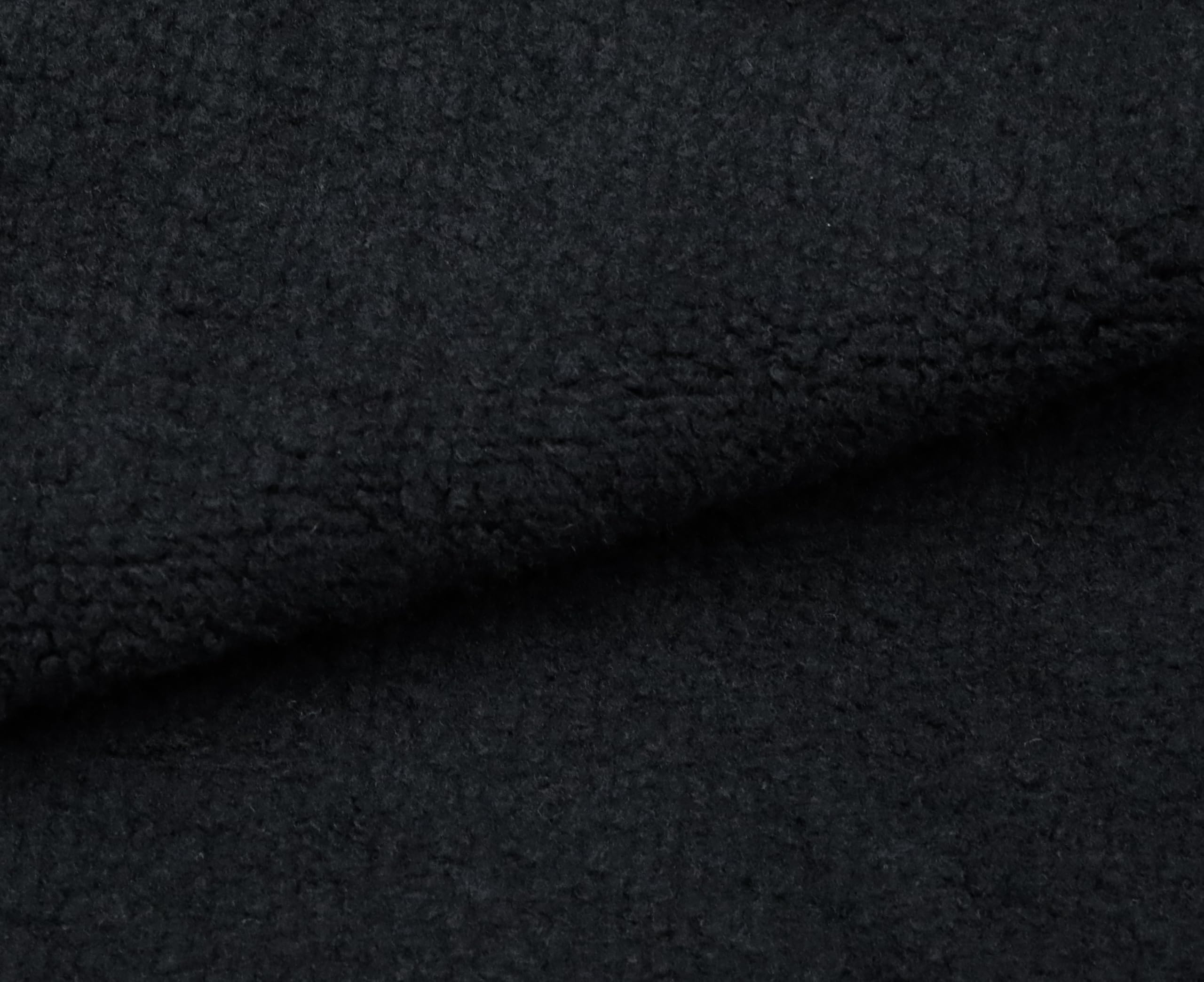 BOCOMAL FR Heavyweight Fleece Hooded Sweatshirt - 14oz NFPA 2112 CAT2 Certified Fire Resistant Zipper Mock-Neck Pullover (Black) - Ideal for Construction, Oilfield & Industrial Safety Workwear