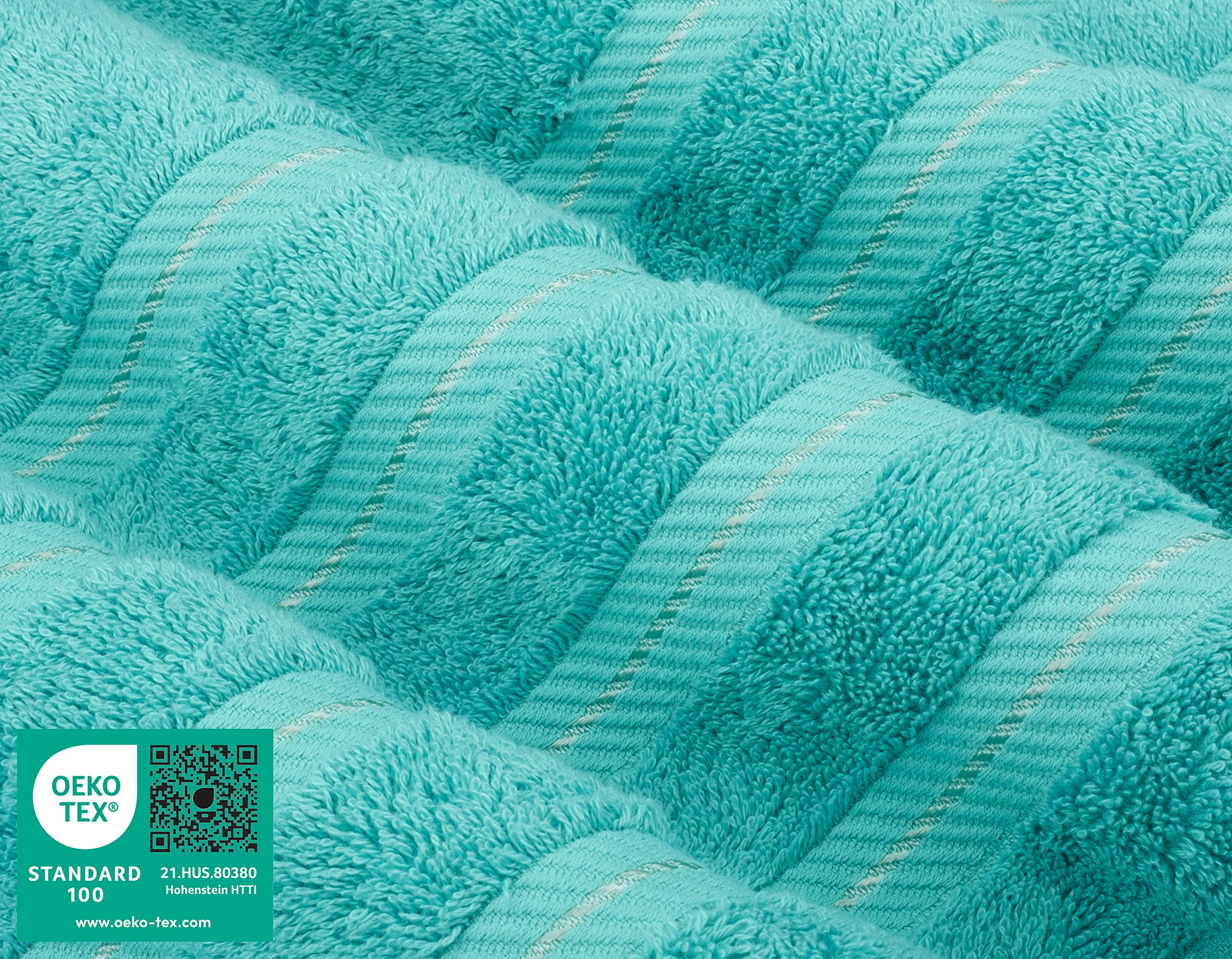 Premium 6-Piece Soft Linen Towel Set with 4 Bath & 4 Hand Towels - Luxury Bathroom Essentials for Spa, Hotel & Home Use