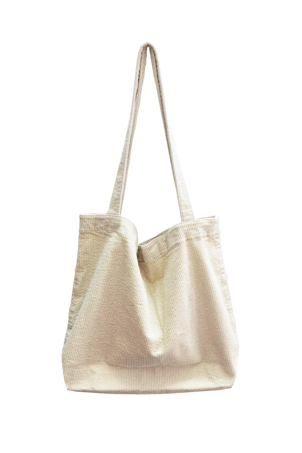 Ulisty Women's Large Capacity Corduroy Tote Bag - Stylish Casual Shoulder Handbag for Work, Shopping & Daily Use | Durable & Spacious Purse for Women