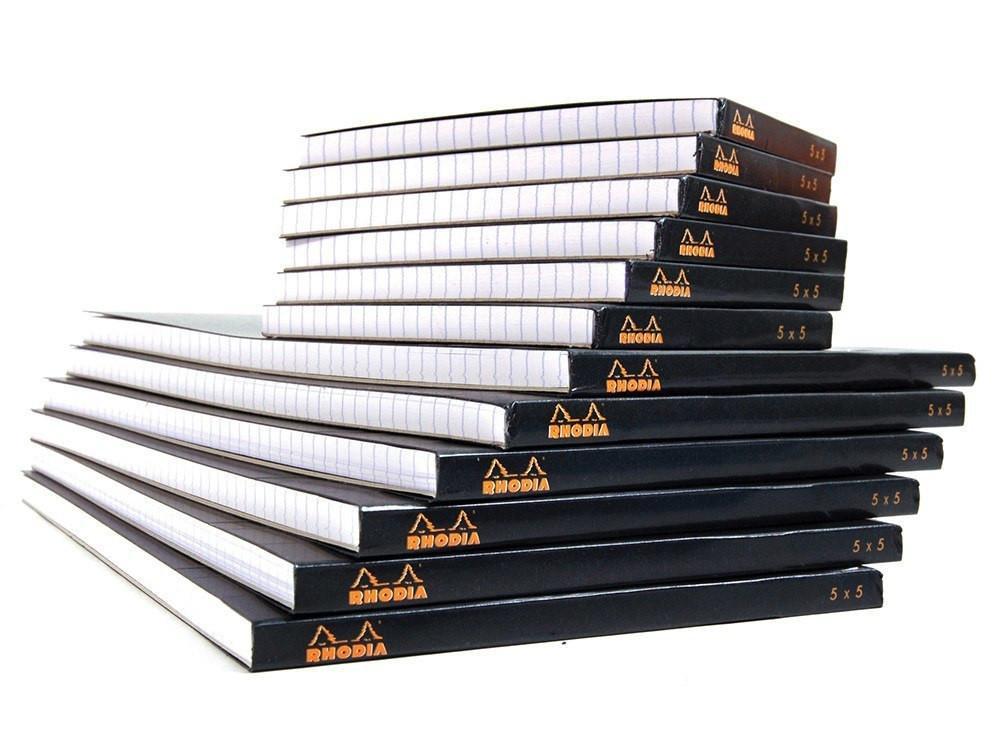 Rhodia Classic Notepad - 8.25 x 8.25 Inches Premium Grid Paper Notebook for Writing, Sketching & Note Taking - Perfect for Office, School & Art Projects