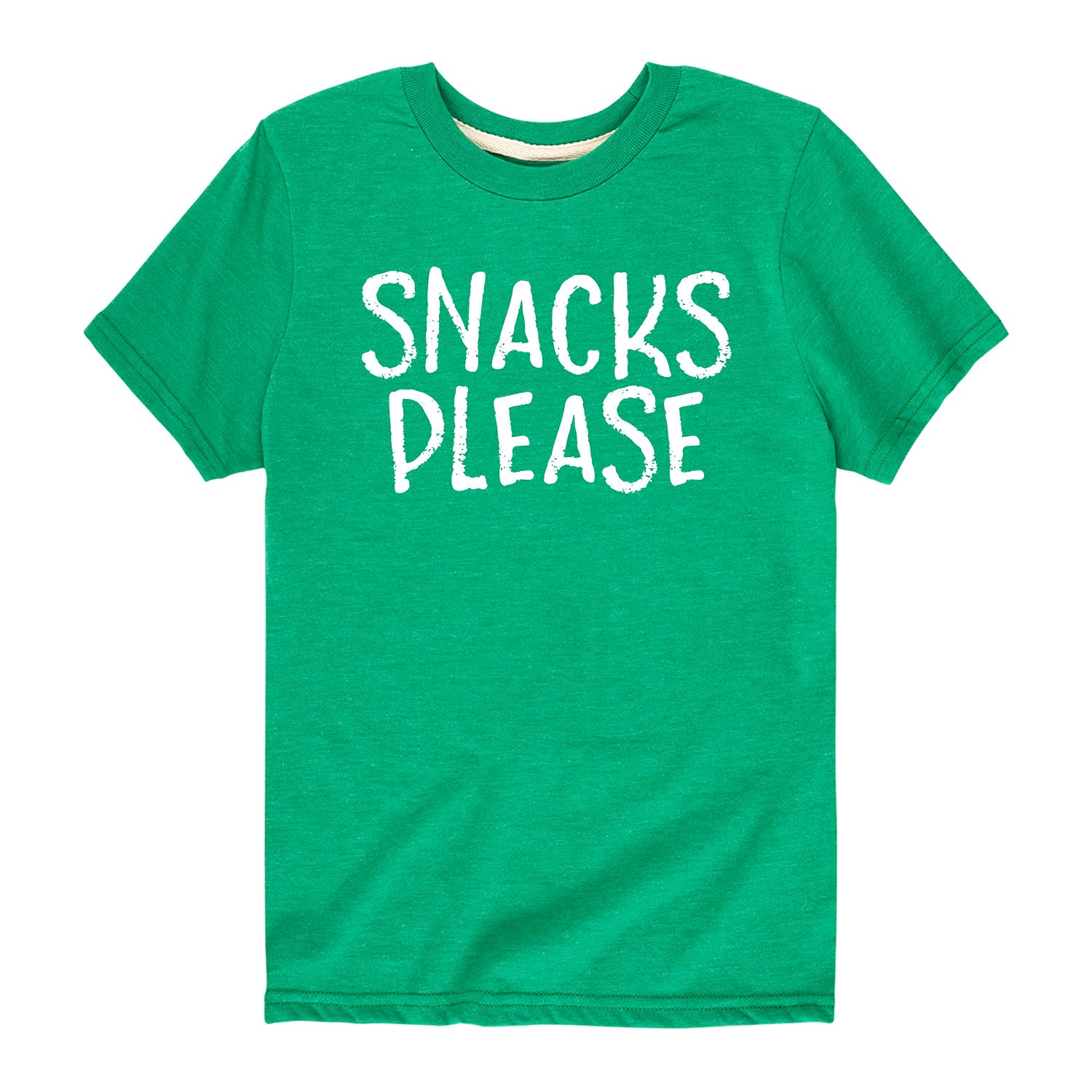 Snacks Please Toddler & Youth Graphic T-Shirt - Cute Short Sleeve Tee for Kids - Perfect for Playdates, School & Family Outings