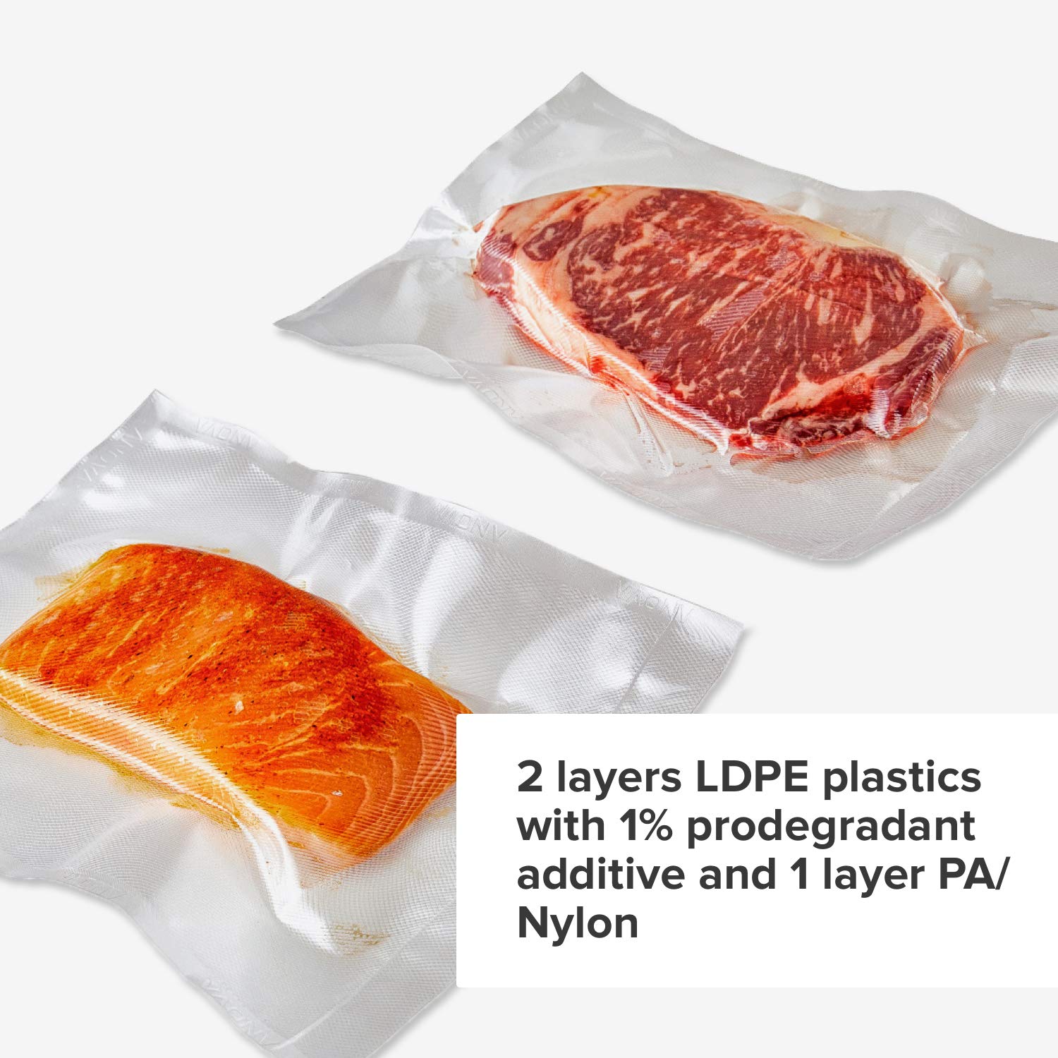 Anova Culinary Precision Vacuum Sealer Pro with 50 Bags - Sous Vide Machine Accessory for Home Kitchen, Food Preservation & Meal Prep | Perfect for Vacuum Sealing Meat, Fish & Vegetables