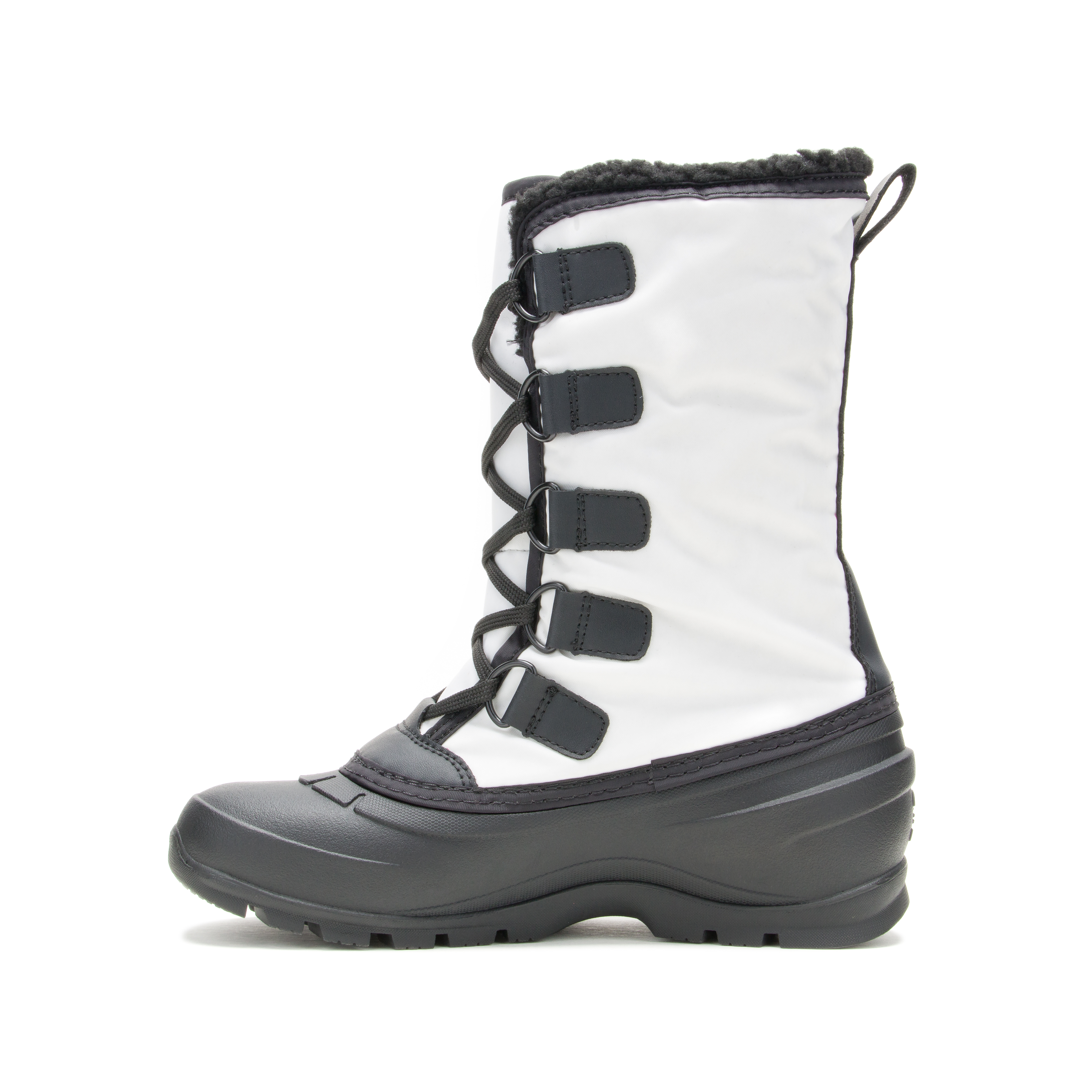 Kamik Billie White Women's Snow Boots - Waterproof Winter Boots for Women, Warm & Comfortable for Snowy Weather, Hiking & Outdoor Activities
