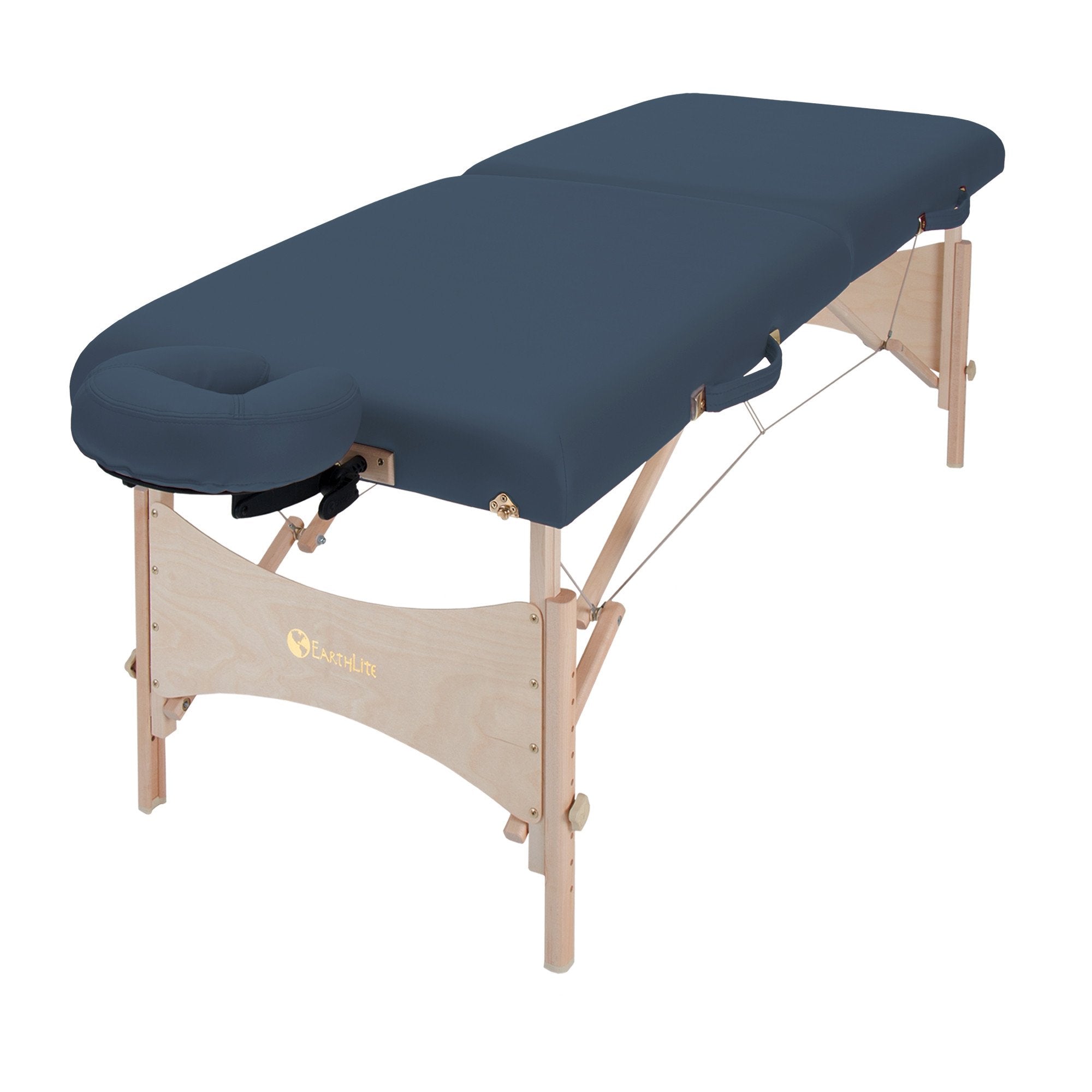 Earthlite Harmony DX Portable Massage Table with Carrying Case - Professional Foldable Massage Bed for Therapists, Home Use & Spa Treatments
