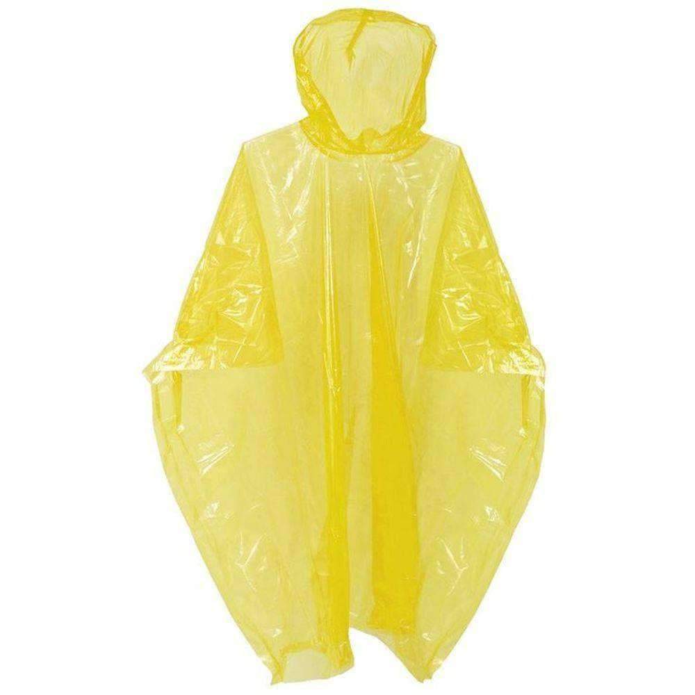 Ready Hour Adult Emergency Poncho (2 Pack) - Waterproof Rain Ponchos for Outdoor Camping, Hiking & Emergency Preparedness