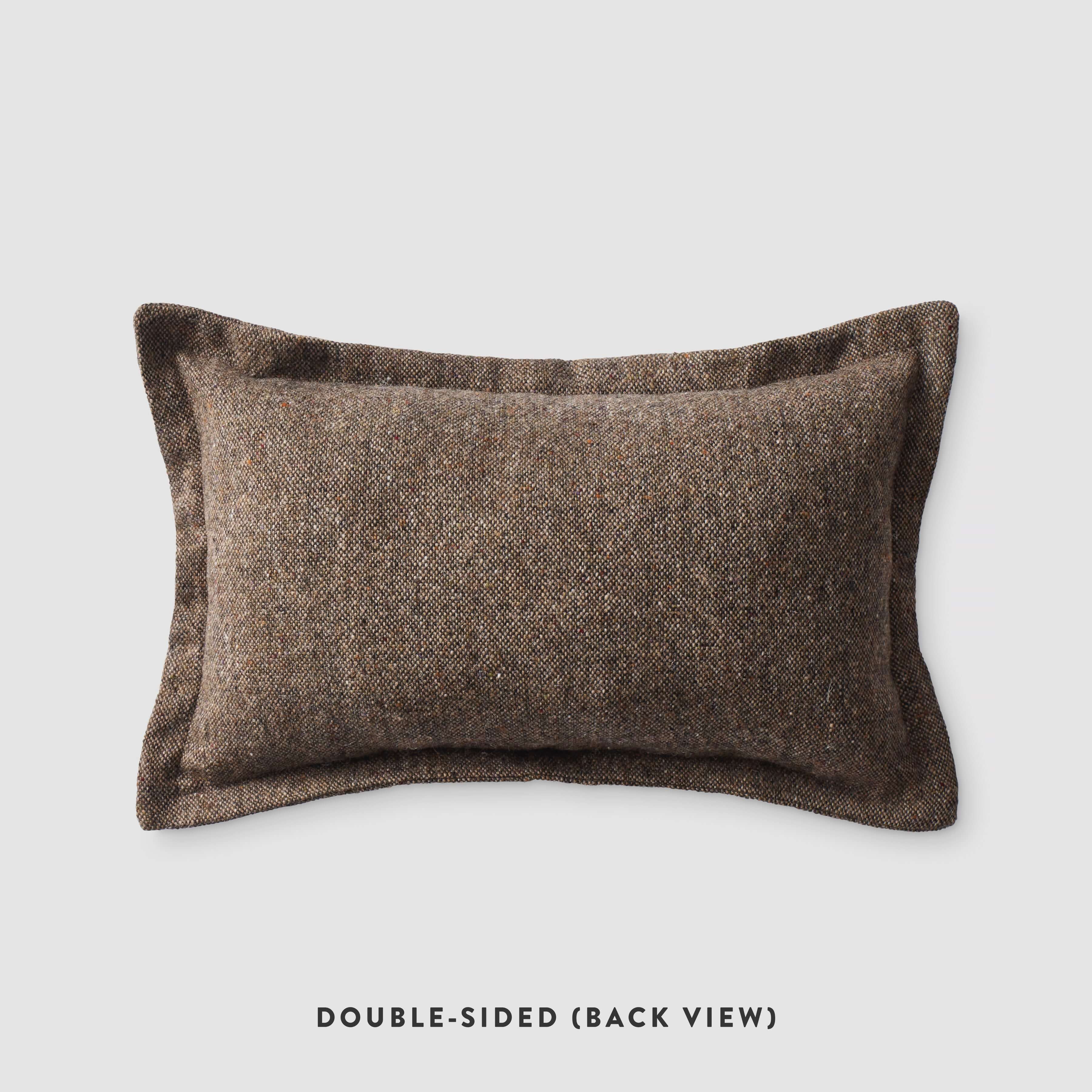 Deirdre Small Lumbar Pillow for Couch & Bed - Comfortable Back Support Cushion for Sofa, Office Chair, and Car Seat - Perfect for Home Decor and Pain Relief
