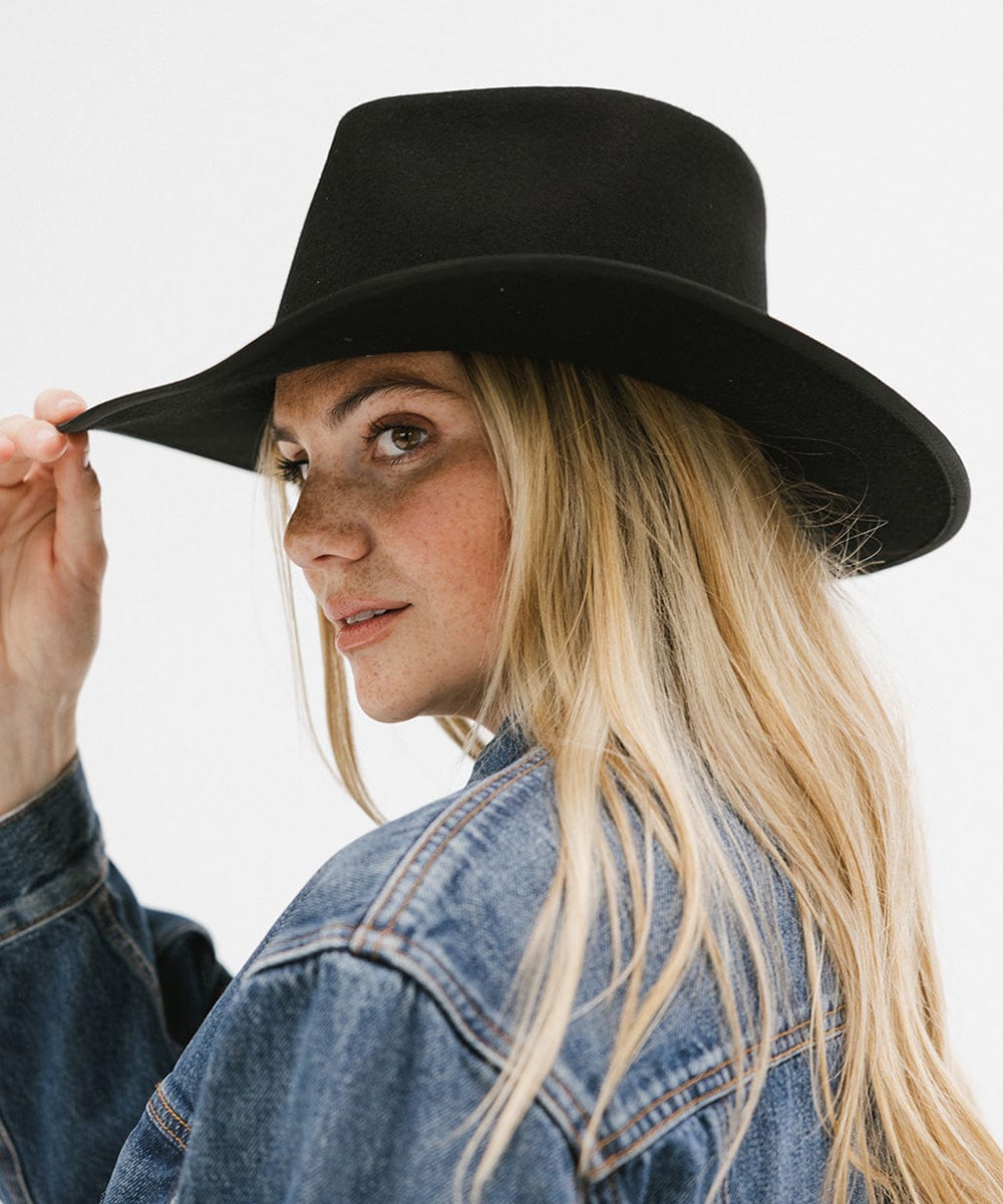 June Rancher Cowboy Hat for Men & Women - Western Style Sun Protection Outdoor Riding Hat - Perfect for Rodeo, Horseback Riding, and Country Music Festivals