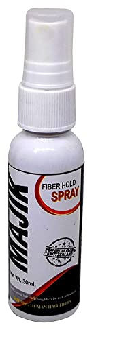 Baal Hair Building Fibers & Holding Spray for Thinning Hair - 30ml | Natural-Looking Hair Thickener for Men & Women | Perfect for Daily Use, Special Occasions & Confidence Boosting