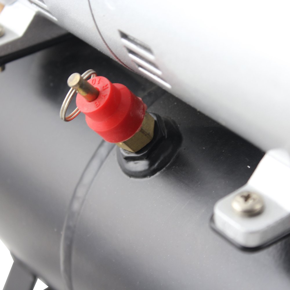 OPHIR 110V Professional Airbrush Compressor with 3L Tank - Quiet Air Compressor Kit for Hobby Model Painting, Tattoo Art, Automotive & Bakery Decorating - Perfect for T-Shirt Airbrushing & DIY Crafts