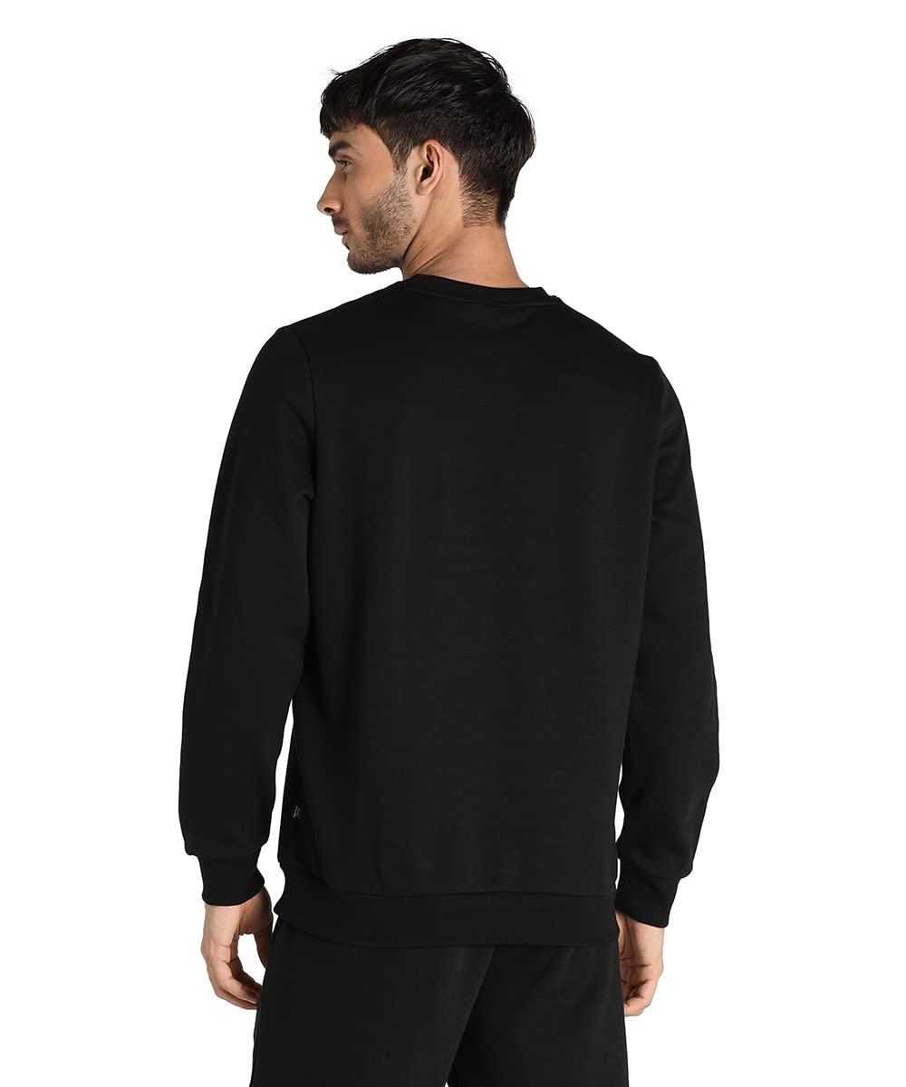 Puma Unisex ESS Small Logo Crew 男士休闲运动卫衣 日常穿搭与健身房必备