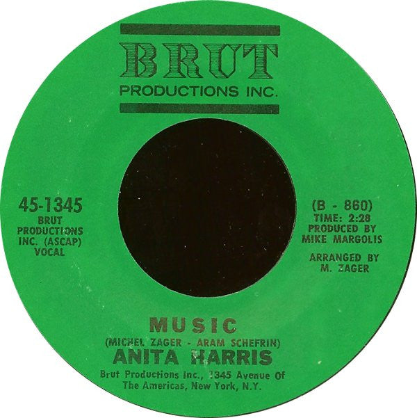 Anita Harris - I Just Need A Lover (7-Inch Vinyl, VG+ Condition) | Vintage Record for Music Collectors & 70s Soul Lovers | Perfect for DJ Sets & Retro Music Nights