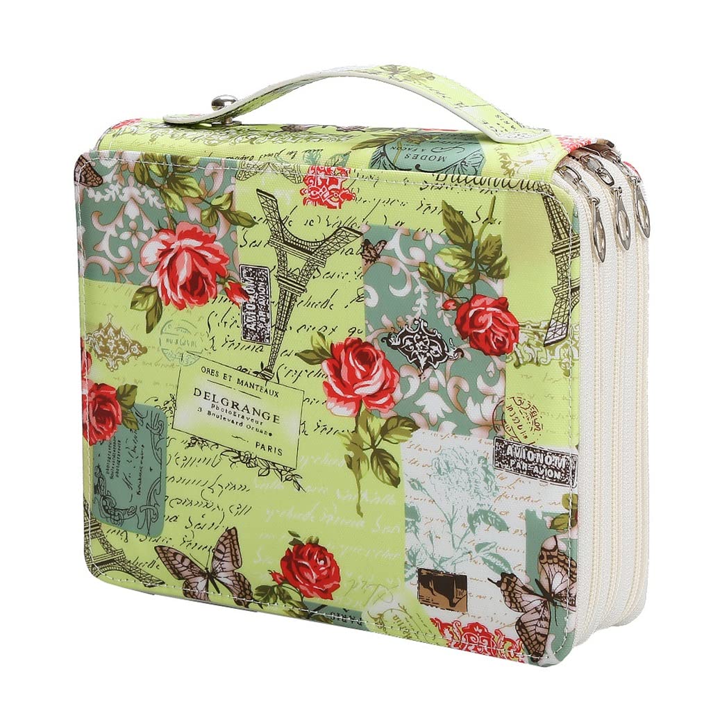 Cute Pencil Case for School & Office - Large Capacity Pen Holder Box, Art Painting Brush Storage, Girls Stationery Supplies (Color C) | Perfect for Backpack Organization & Art Class