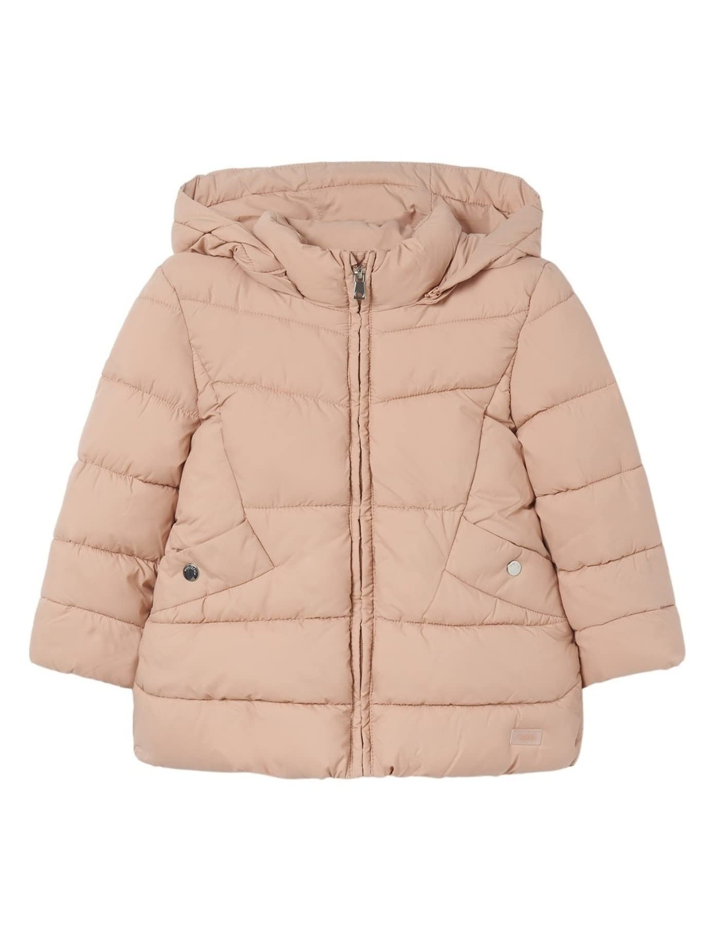 Mayoral Girls' Basic School Jacket - 0415 Rose Pink | Lightweight Outerwear for School, Playdates & Everyday Wear