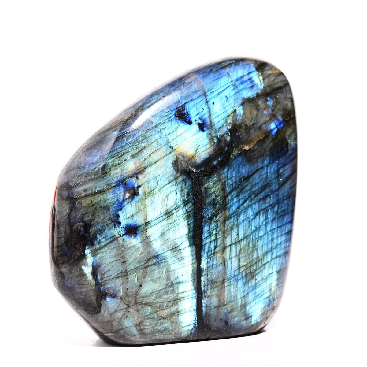 Natural Labradorite Free Form Polished Stone - Healing Crystal for Meditation, Home Decor & Jewelry Making | Spiritual Energy & Chakra Balancing
