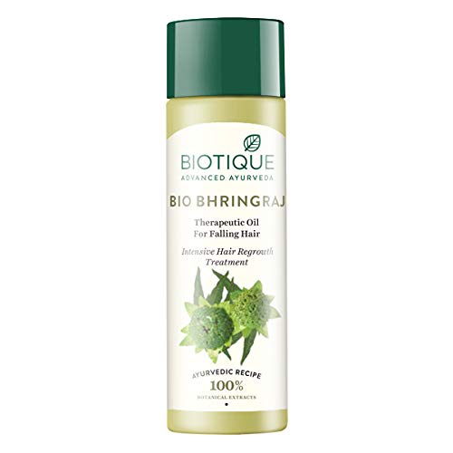 Biotique Therapeutic Oil for Hair & Skin Care - 200ml & 120ml Bottles - Natural Ayurvedic Treatment for Dryness, Dandruff & Scalp Health - Perfect for Daily Massage & Nighttime Hair Routine