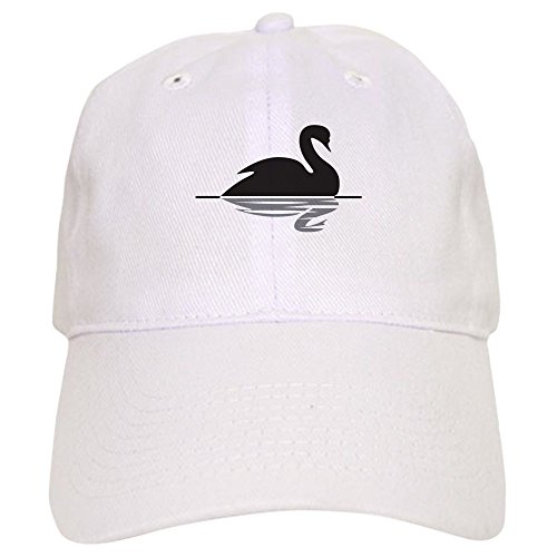 White - Black Swan Cap
