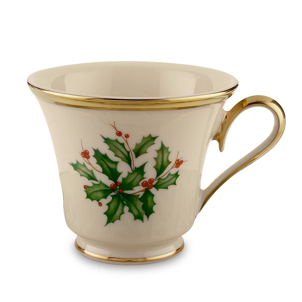 Festive Holiday Teacup Set - Elegant Christmas Tea Cups for Holiday Parties, Gift Giving & Cozy Winter Evenings - Perfect for Hot Tea, Coffee & Cocoa