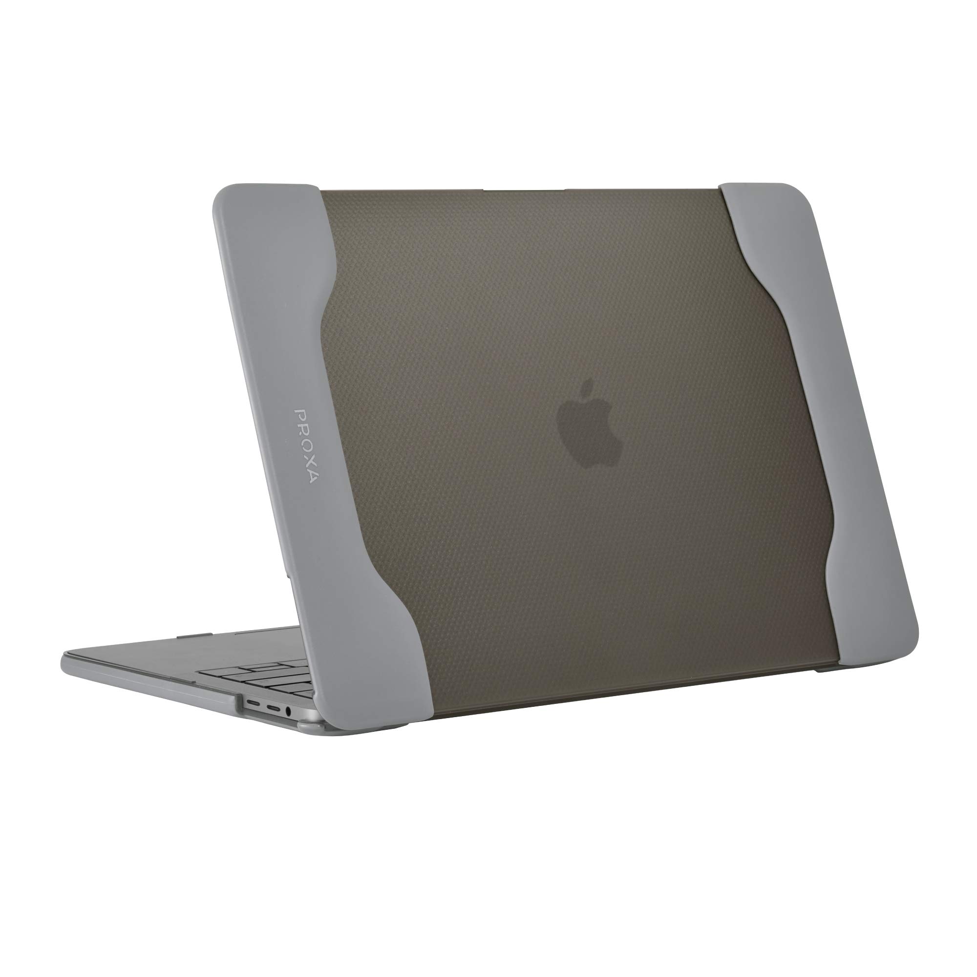 PROXA Hardshell Laptop Case for MacBook Pro 13 inch (2020 Release, A2289/A2251/A2338 M1 Model) - Vigor Series in Space Grey | Protective Cover for Travel, Work & School Use