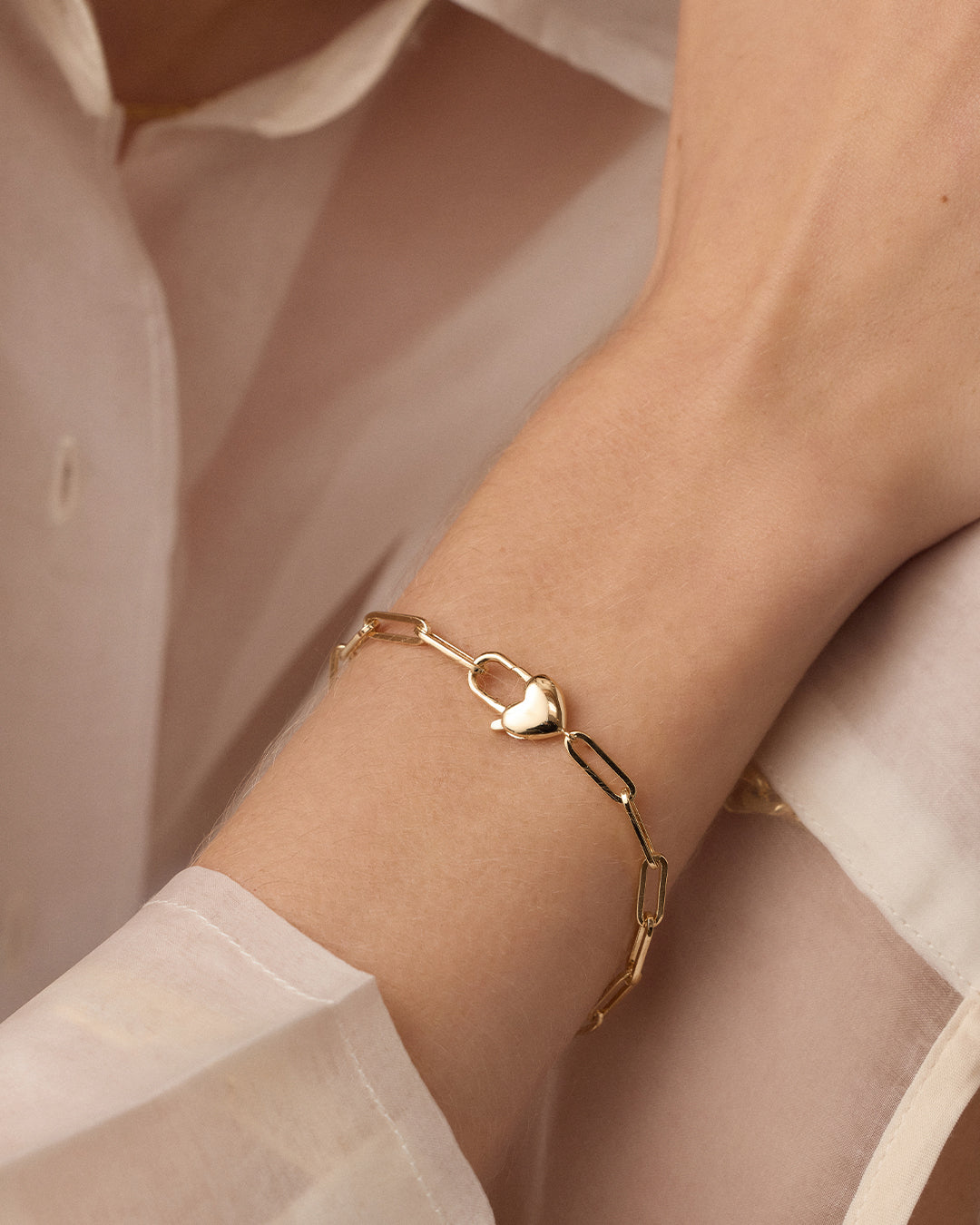 Heart Padlock Bracelet for Women - Romantic Love Lock Couple Bracelet Jewelry Gift for Her, Perfect for Anniversaries, Valentine's Day & Special Occasions