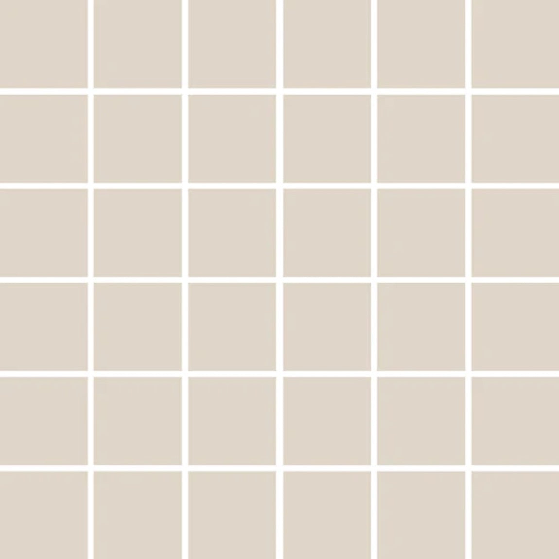 Premium 2x2 Matte Porcelain Mosaic Tiles - Classic Biscuit Color for Kitchen Backsplash, Bathroom Walls & Flooring