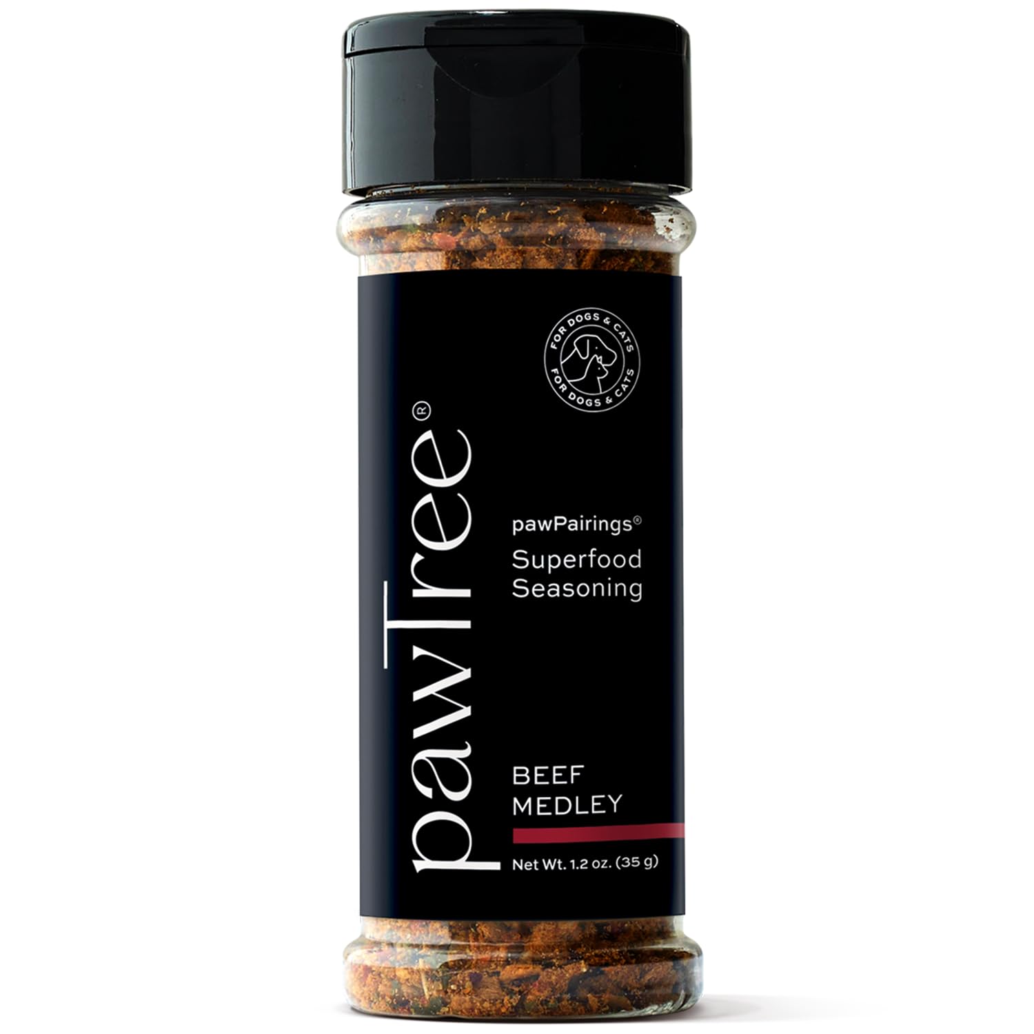 PawTree Freeze-Dried Beef Protein Toppers for Dogs & Cats - Natural Appetite Booster & Flavor Enhancer | Healthy Food Seasoning for Picky Eaters | Perfect for Kibble, Wet Food & Homemade Meals