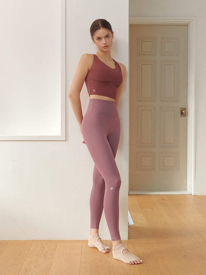 Black Label 330N High-Waisted Yoga Leggings for Women - Tummy Control Workout Pants for Running, Gym & Lounge