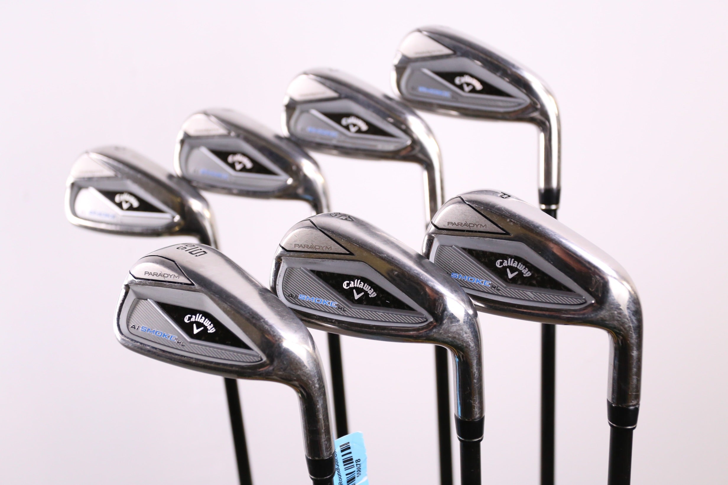 Used Callaway Paradym Ai Smoke HL Iron Set - Right Handed 6-SW Regular Flex Golf Clubs for Men | Perfect for High Launch & Distance on the Course