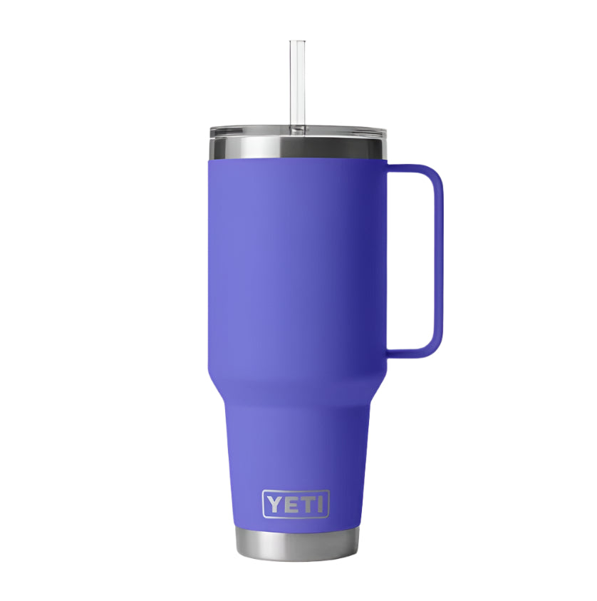 Yeti Rambler 42 oz Stainless Steel Insulated Straw Mug - Keeps Drinks Cold for Hours, Perfect for Outdoor Adventures, Camping, and Travel