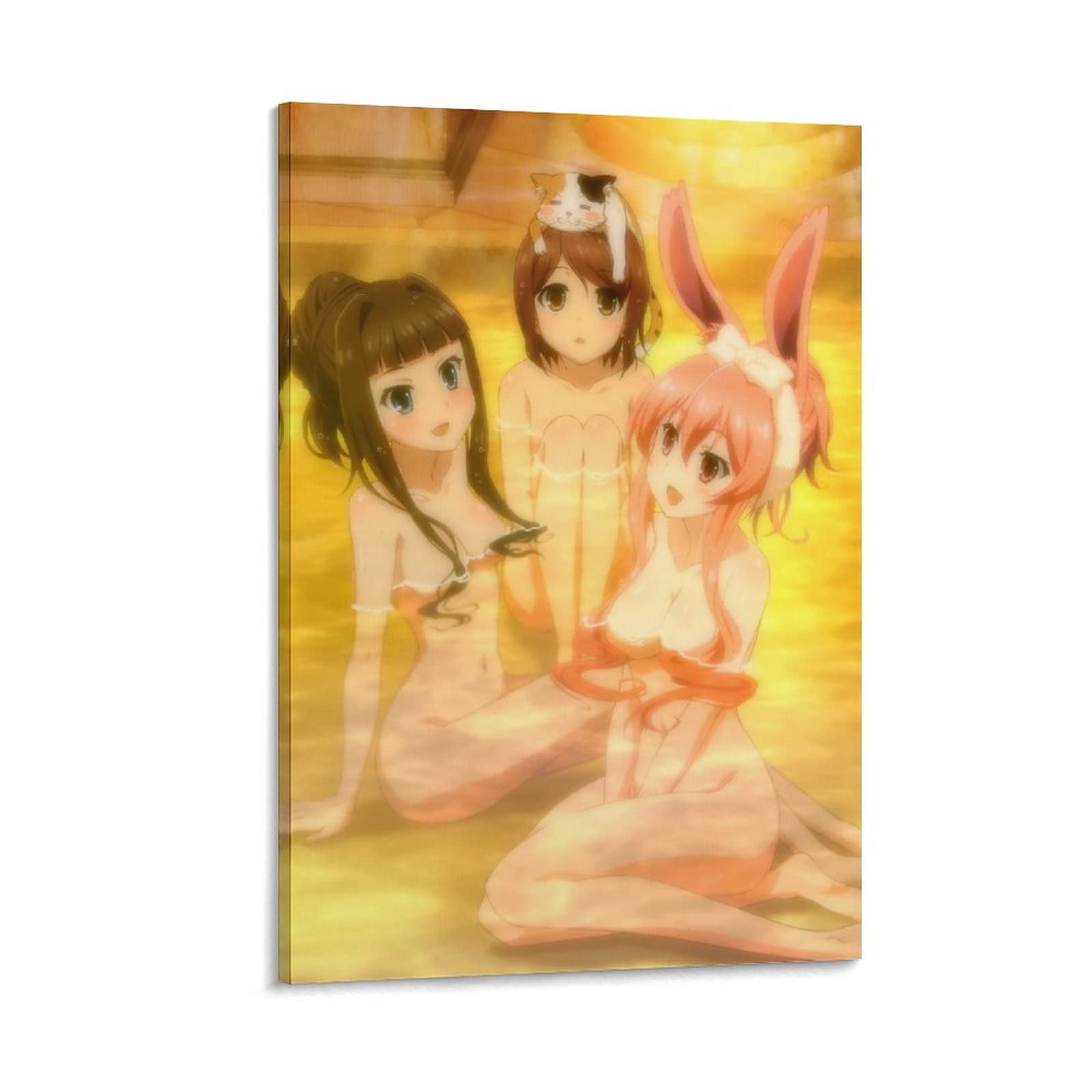 Anime Poster - Problem Children Are Coming from Another World Wall Art Canvas Print (24x36 Inches, 60x90cm) - Perfect for Living Room, Bedroom Decor & Anime Gifts