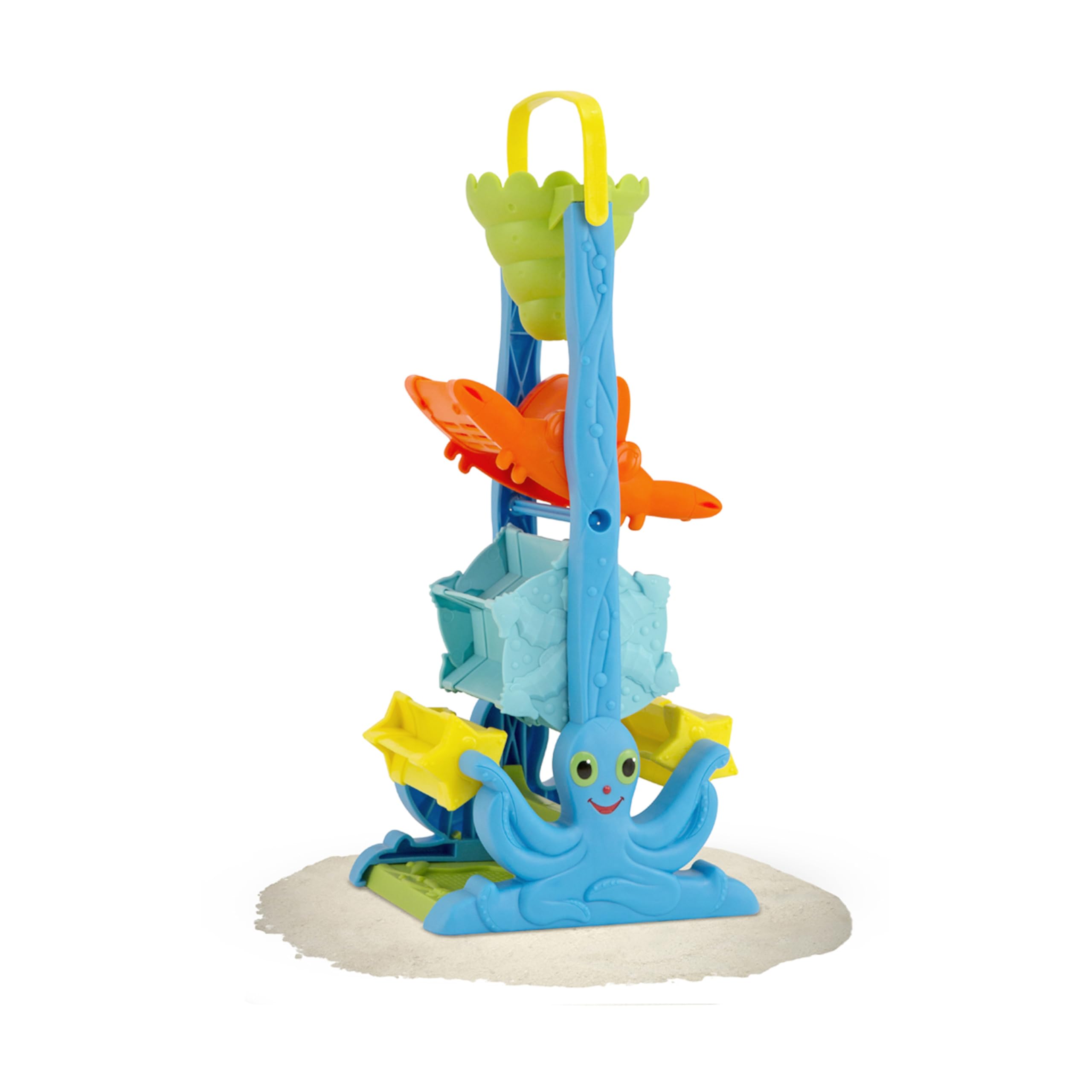 Melissa & Doug Seaside Sidekicks Sand and Water Sifting Funnel - Kids Beach Toy for Sandcastle Building & Water Play - Perfect for Outdoor Beach Activities & Sensory Play