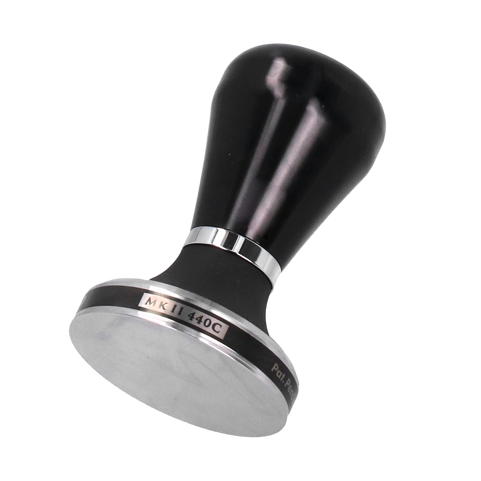 Premium Stainless Steel Coffee Tamper with Flat Base - Perfect for Espresso, Coffee Bars & Home Brewing - Ideal for Coffee Lovers & Baristas - Great for Kitchen & Coffee Shops