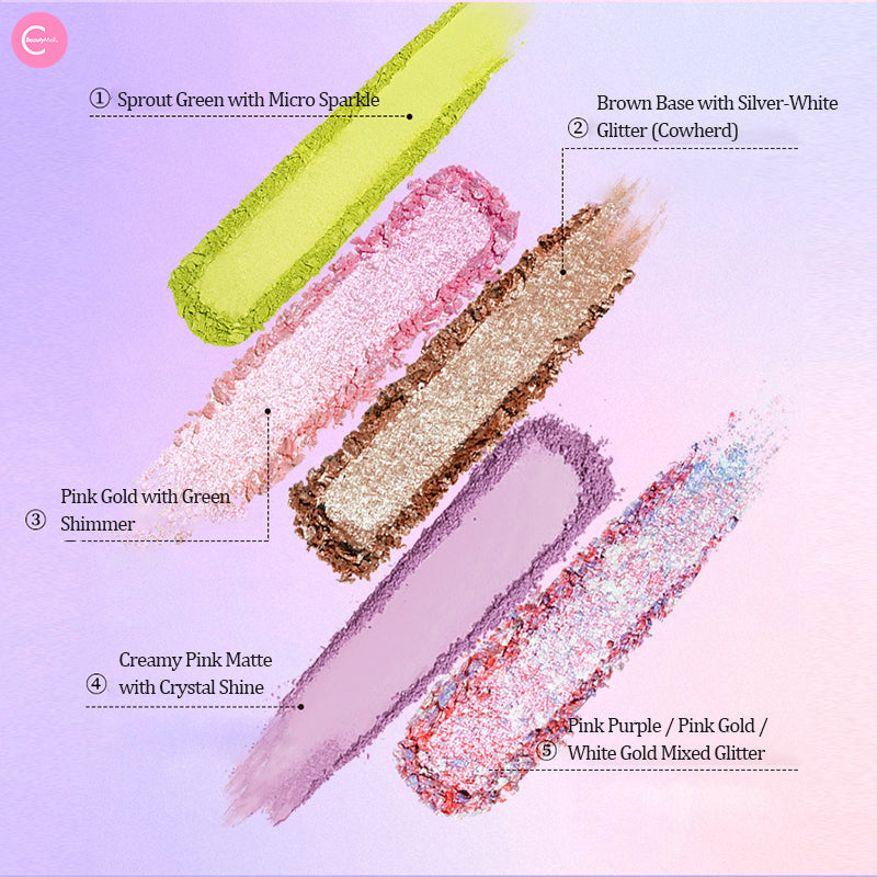 CHEERYEP 16-Color Natural Star Eyeshadow Palette - Long Lasting, Highly Pigmented Makeup for Day & Night Looks - Perfect for Parties, Weddings & Everyday Wear