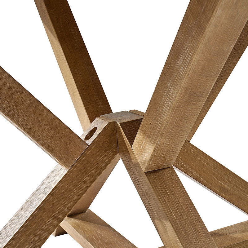 Extendable Round Dining Table - Traditional Israeli Design for Small Spaces | Perfect for Family Gatherings & Dinner Parties