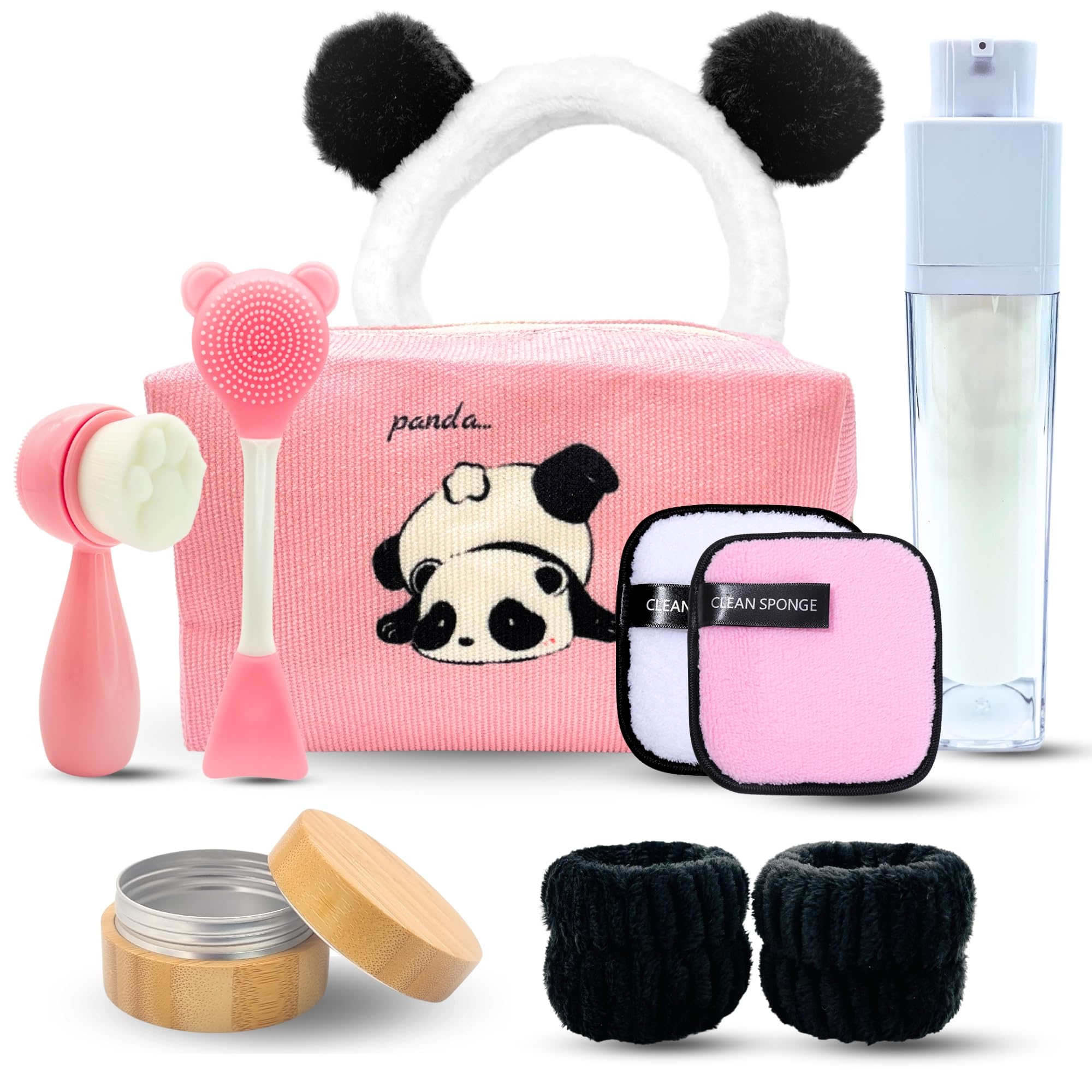 Korean Skincare Gift Set for Women - Complete Face Care Kit with Original Beauty Accessories | Perfect for Daily Skincare Routine & Spa Day at Home